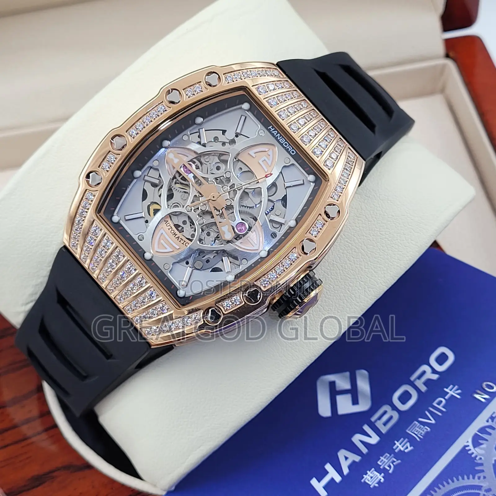 Hanboro Wristwatch Luxury
