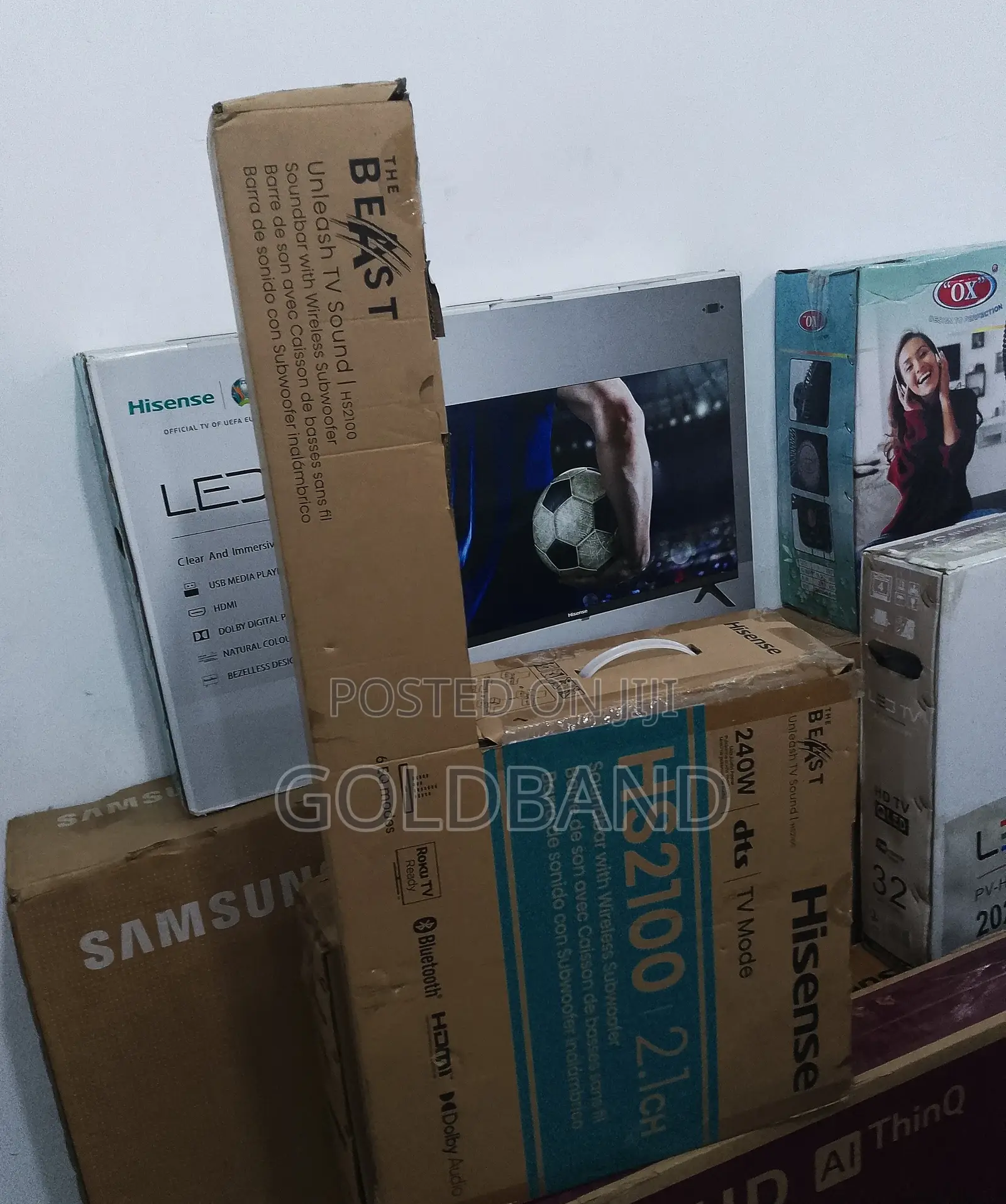 Newly Produced Hisense Hs2100 Sound Bar "240watt"