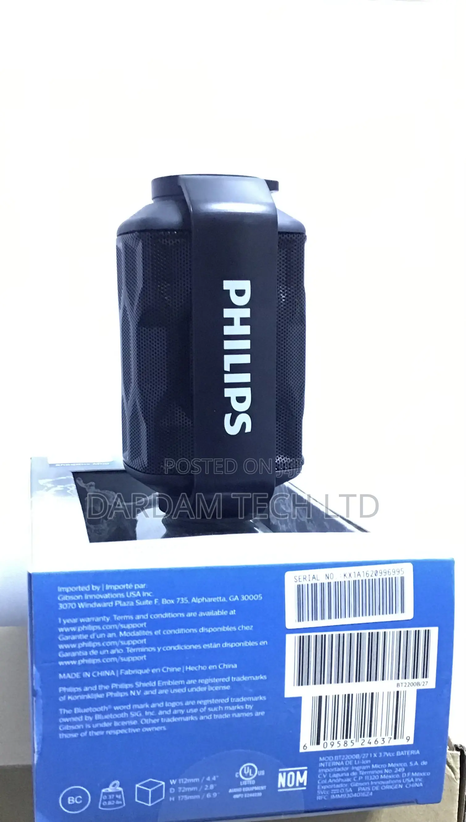 Philips Shoqbox BT2200 Mini Bluetooth Speaker