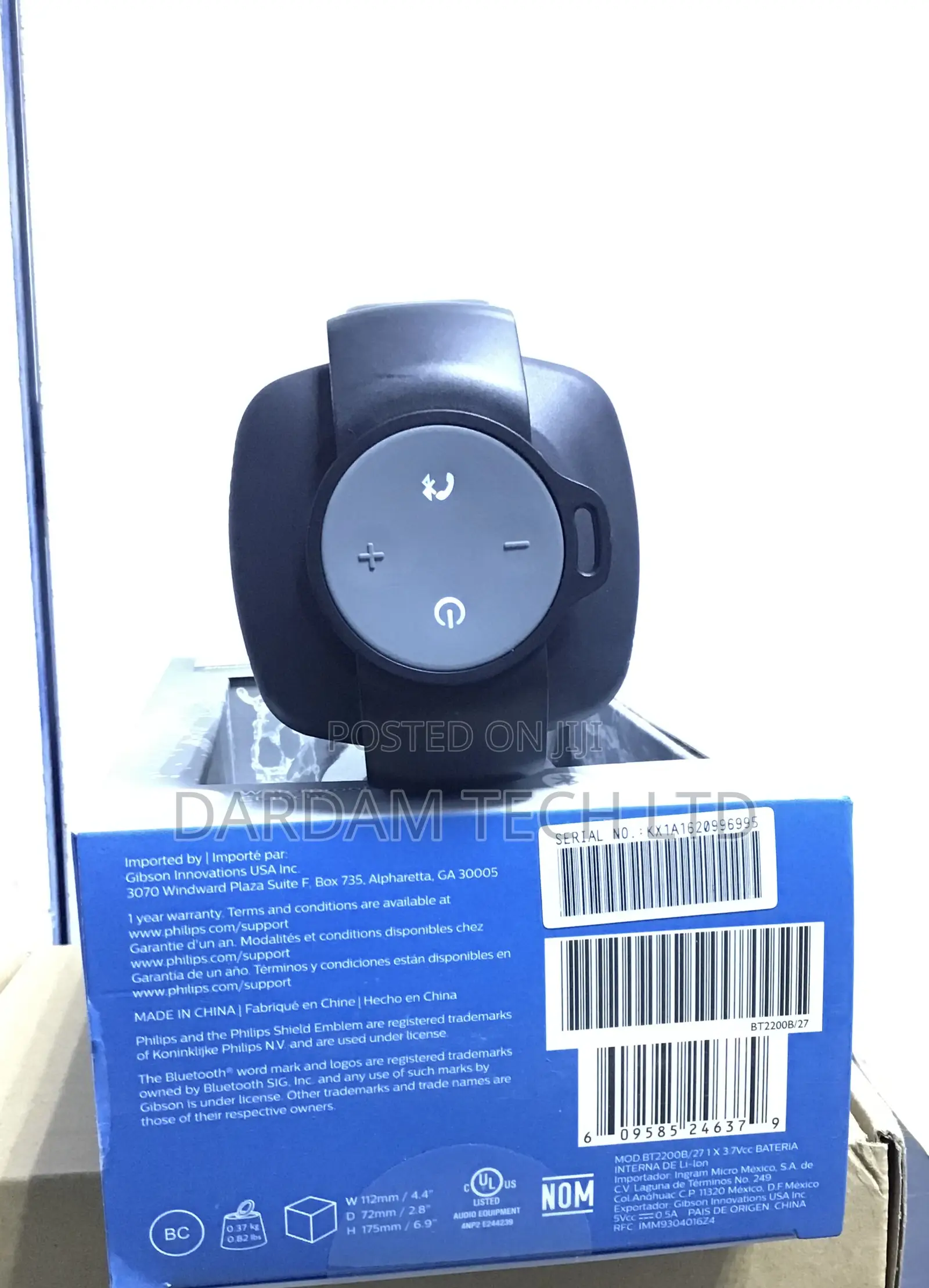 Philips Shoqbox BT2200 Mini Bluetooth Speaker