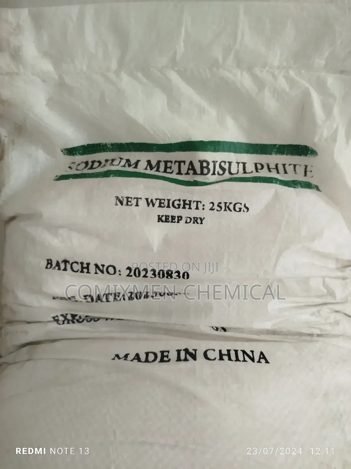 Sodium Metabisulphite