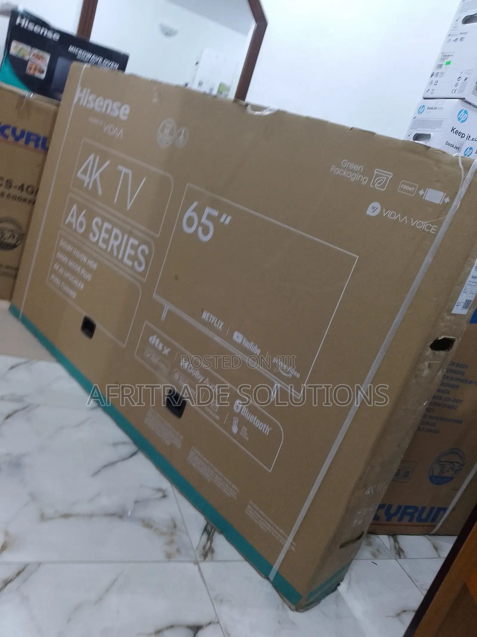 Hisense 65" Uhd Smart Tv- Best Vieing Experience