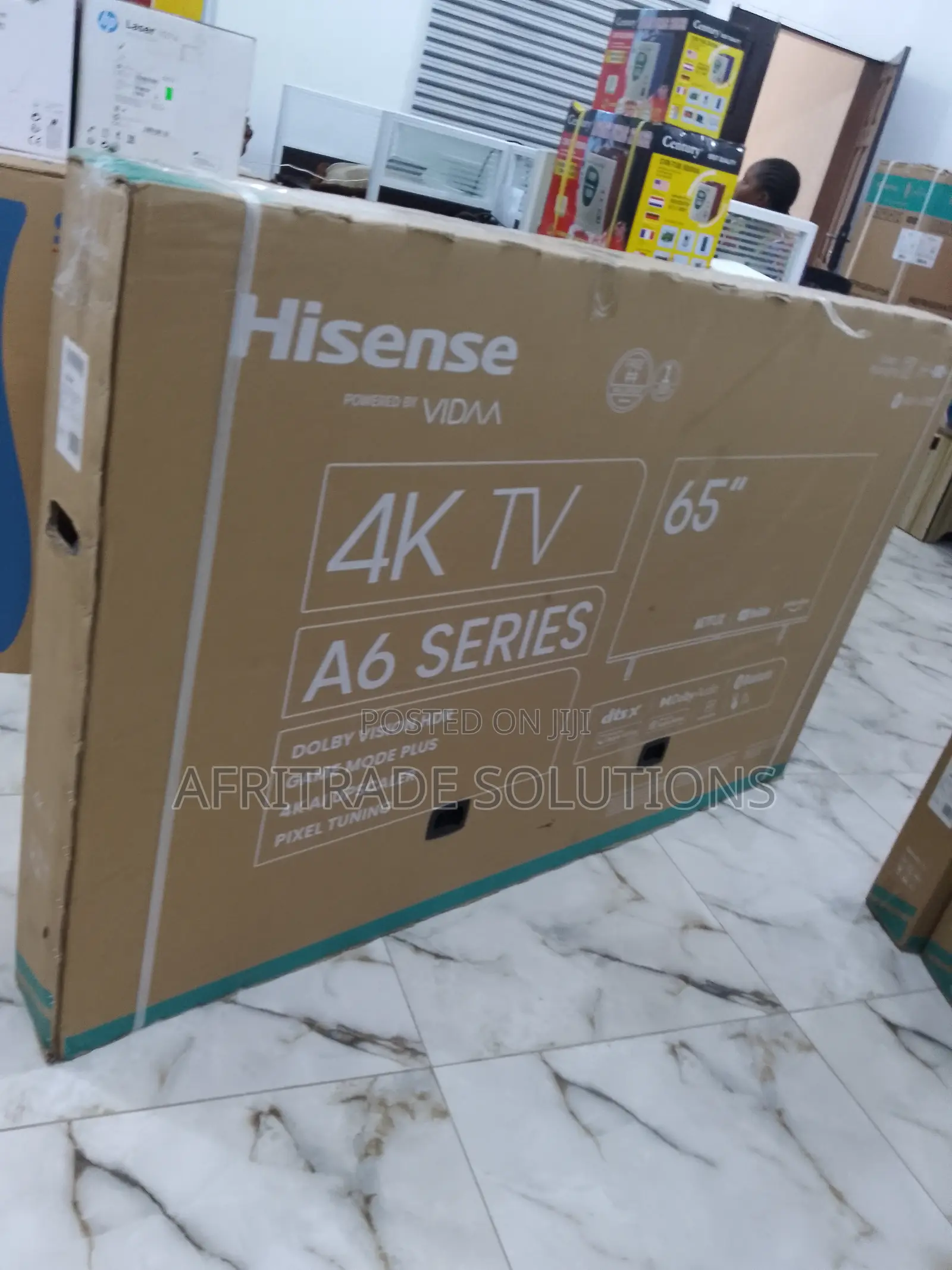Durable 65 Inches Hisense A6series Smart TV