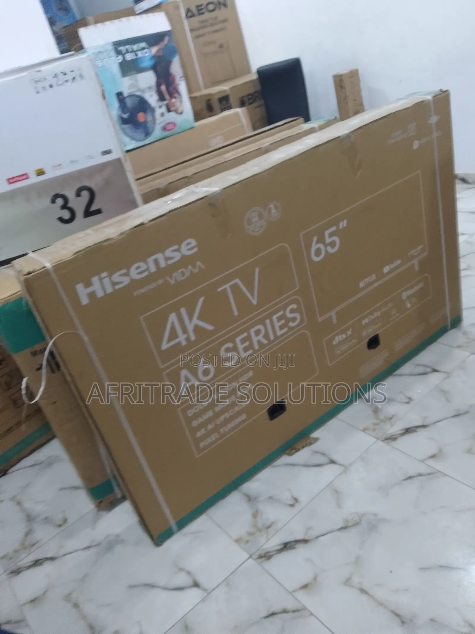 Highly Efficient 65 Inches Hisense A6series Smart TV