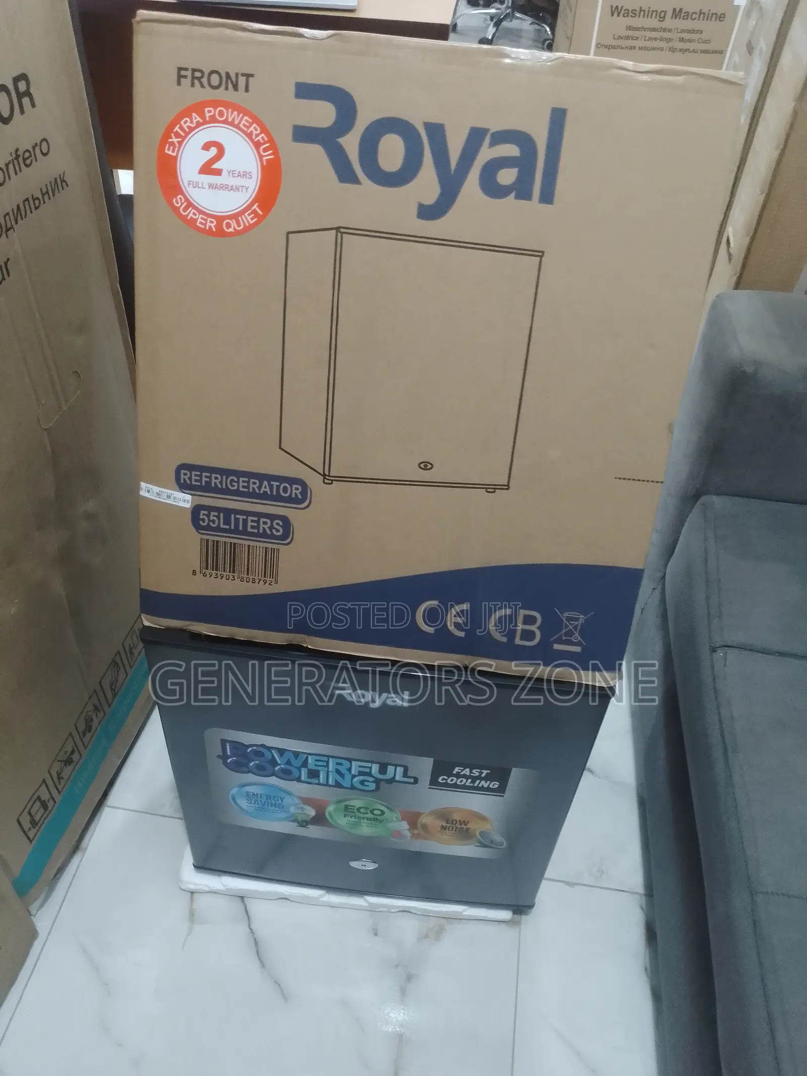 New Quality Royal 45L Bedside Refrigerator Rref55bf