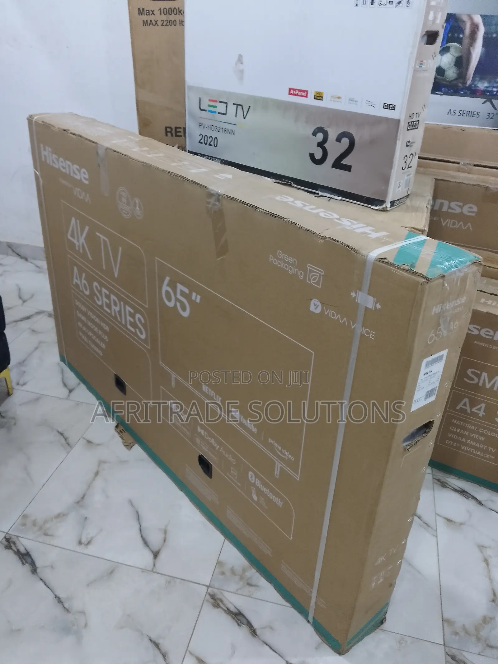 65 Inches Hisense A6series Smart TV- Stunning Experience