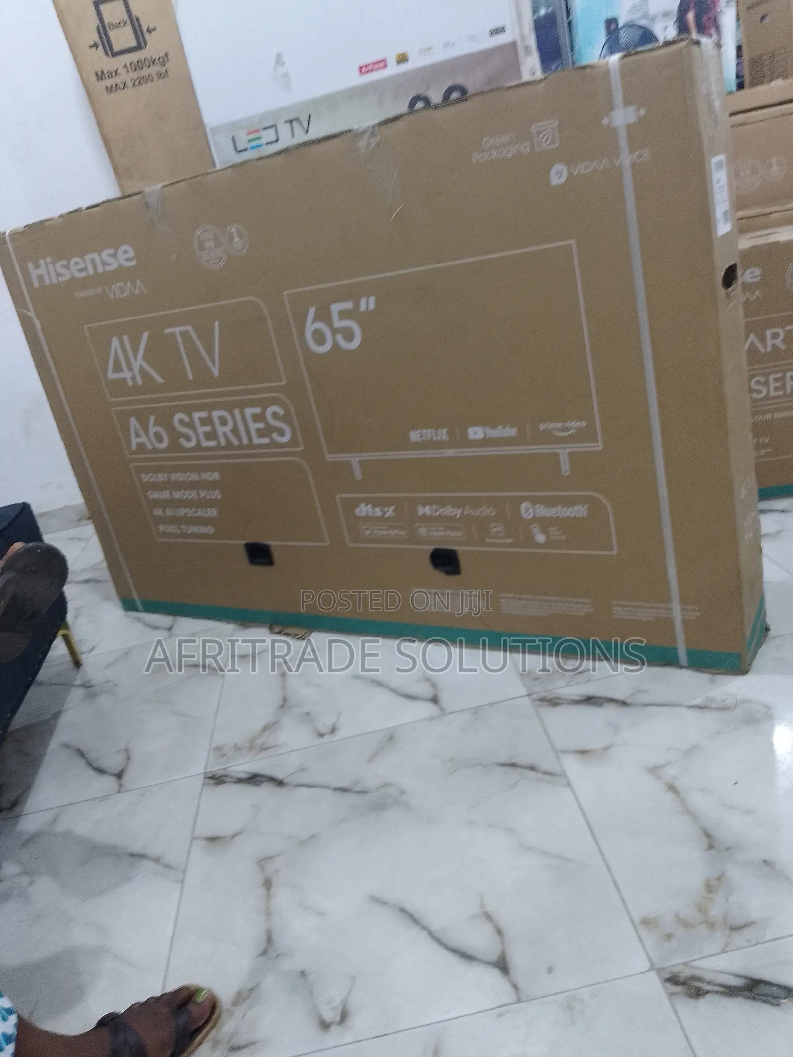 65 Inches Hisense A6series Smart TV With Likelife Pictures