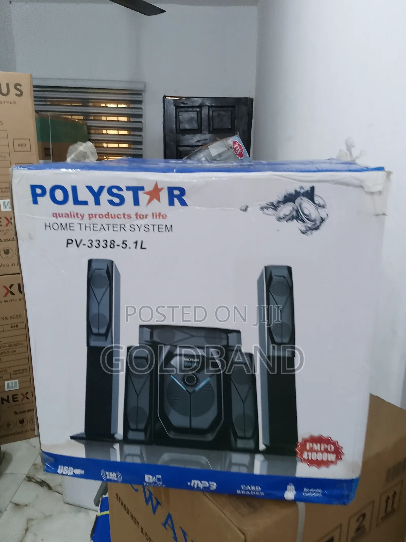 Best Original Pv-3338-5.1l Poly Star Sound System