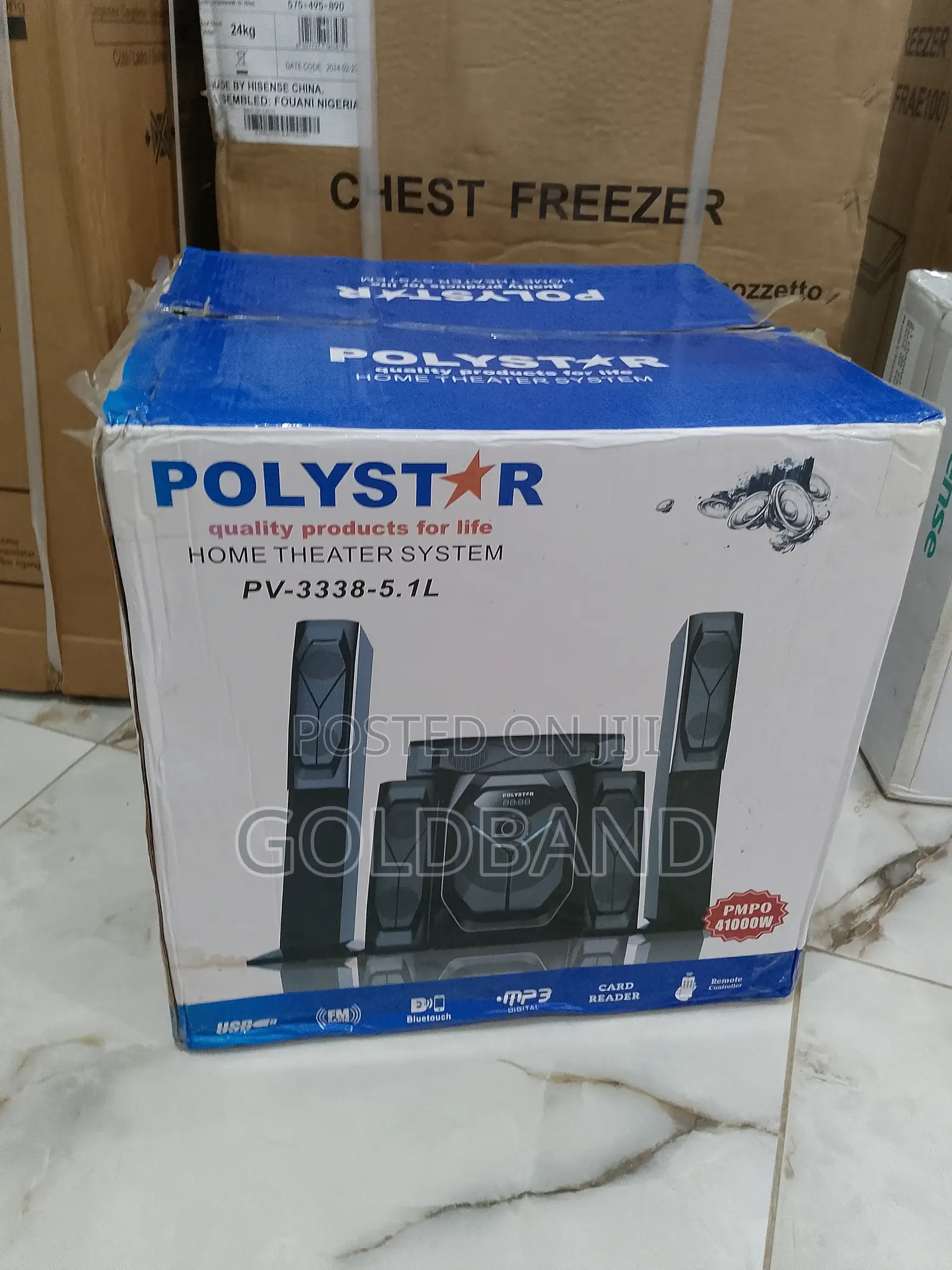 Best Original Pv-3338-5.1l Poly Star Sound System