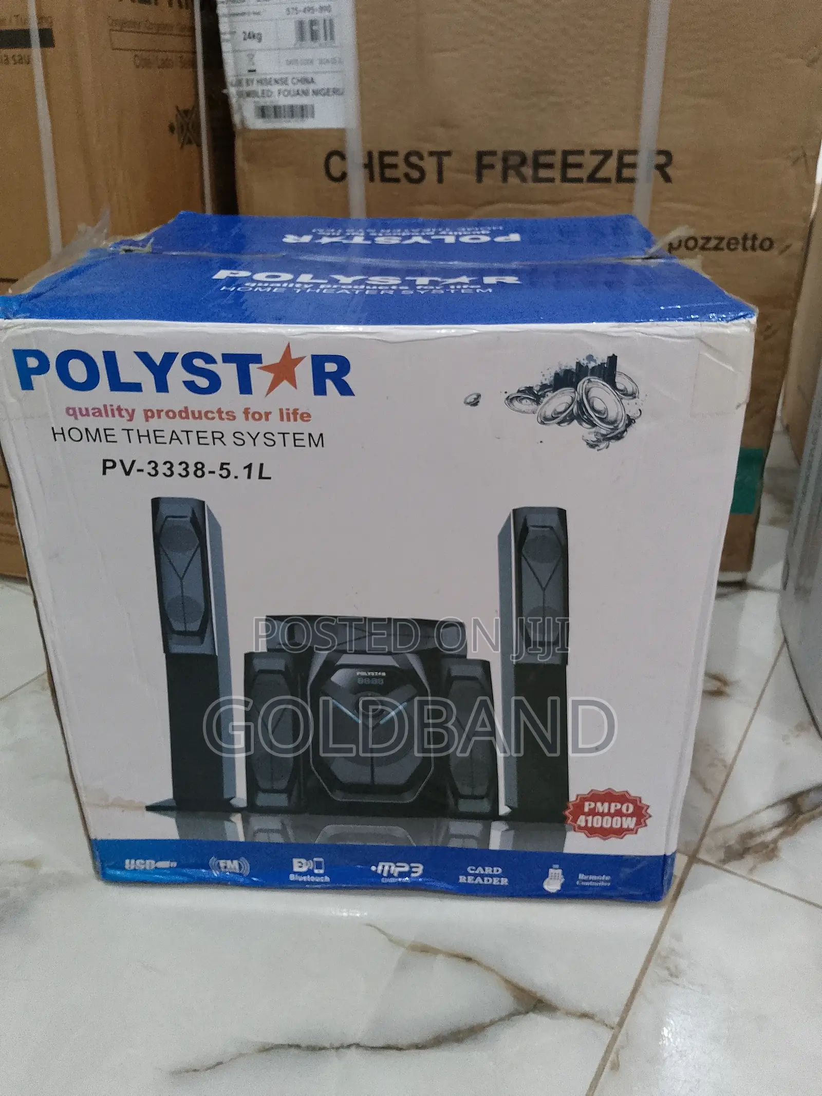New Original Pv-3338-5.1l Poly Star Sound Bar System