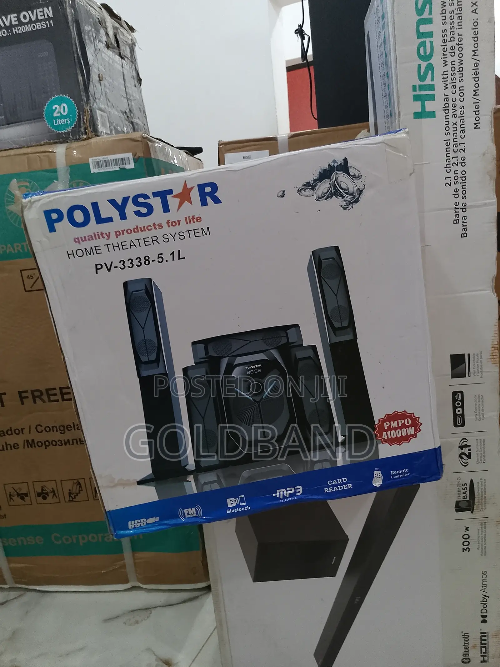 Best Advanced Pv-3338-5.1l Poly Star Home Theater System