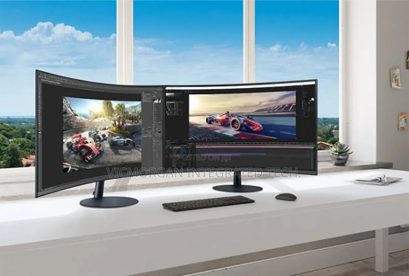 Samsung 27 Inch 1000R Curved 75hz Bezeless Monitor
