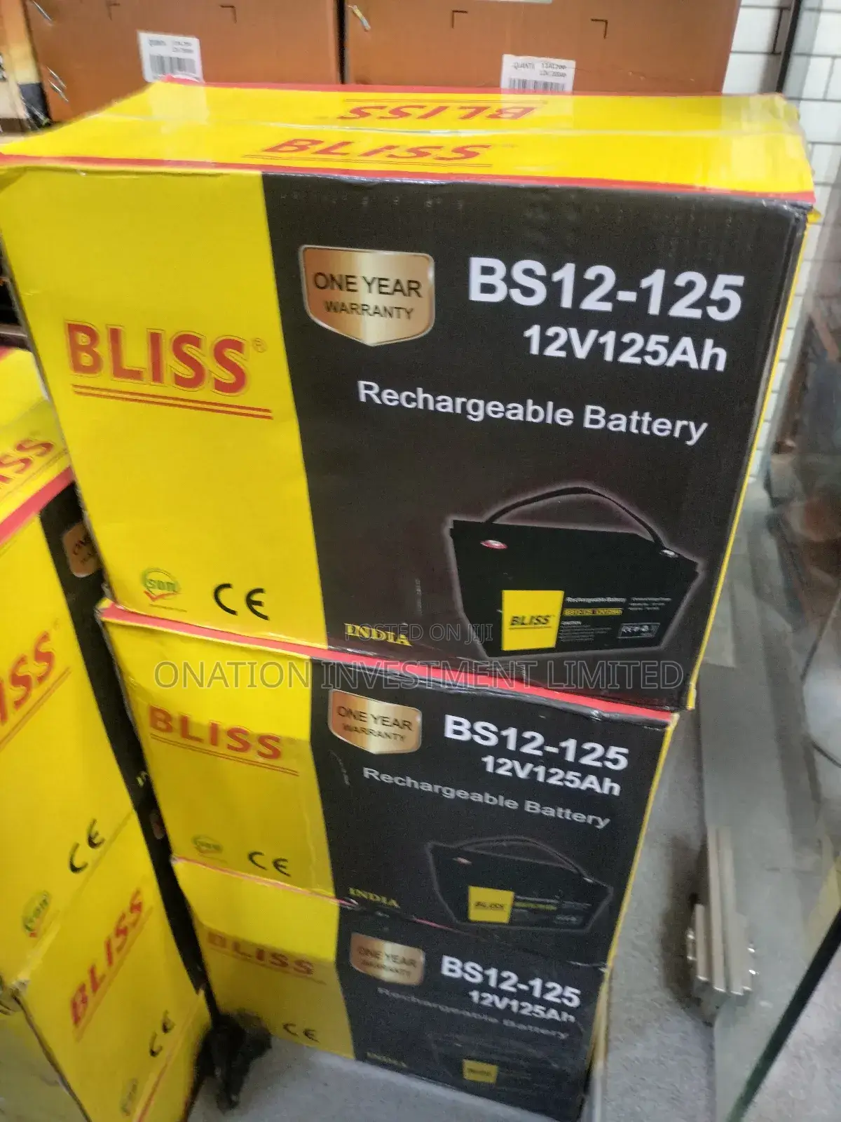 125ah 12v Bliss Dry Cell Batteries
