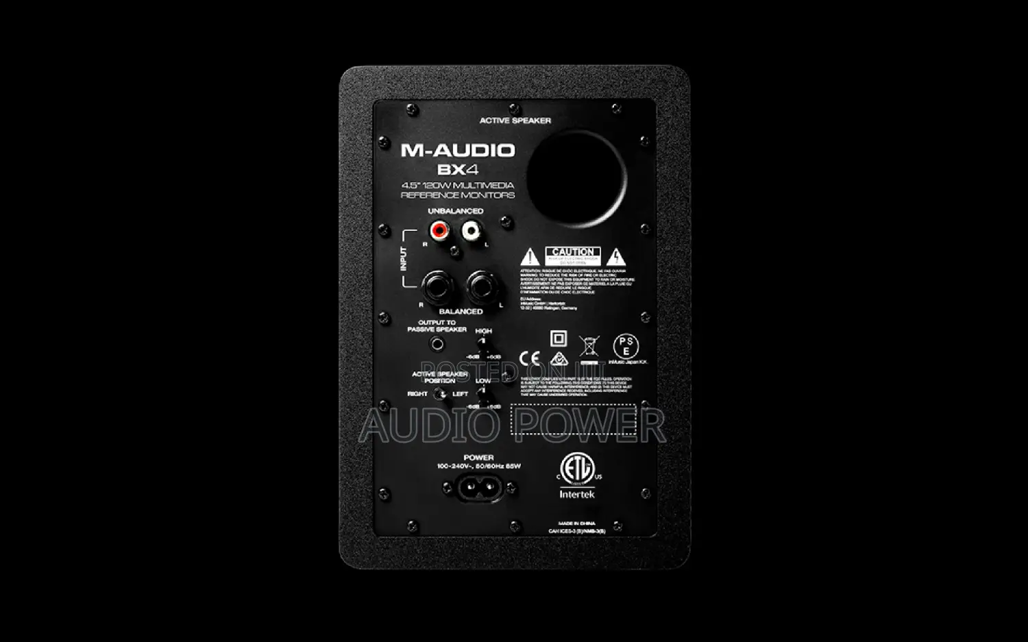 M Audio BX4 Studio Monitor Speakers