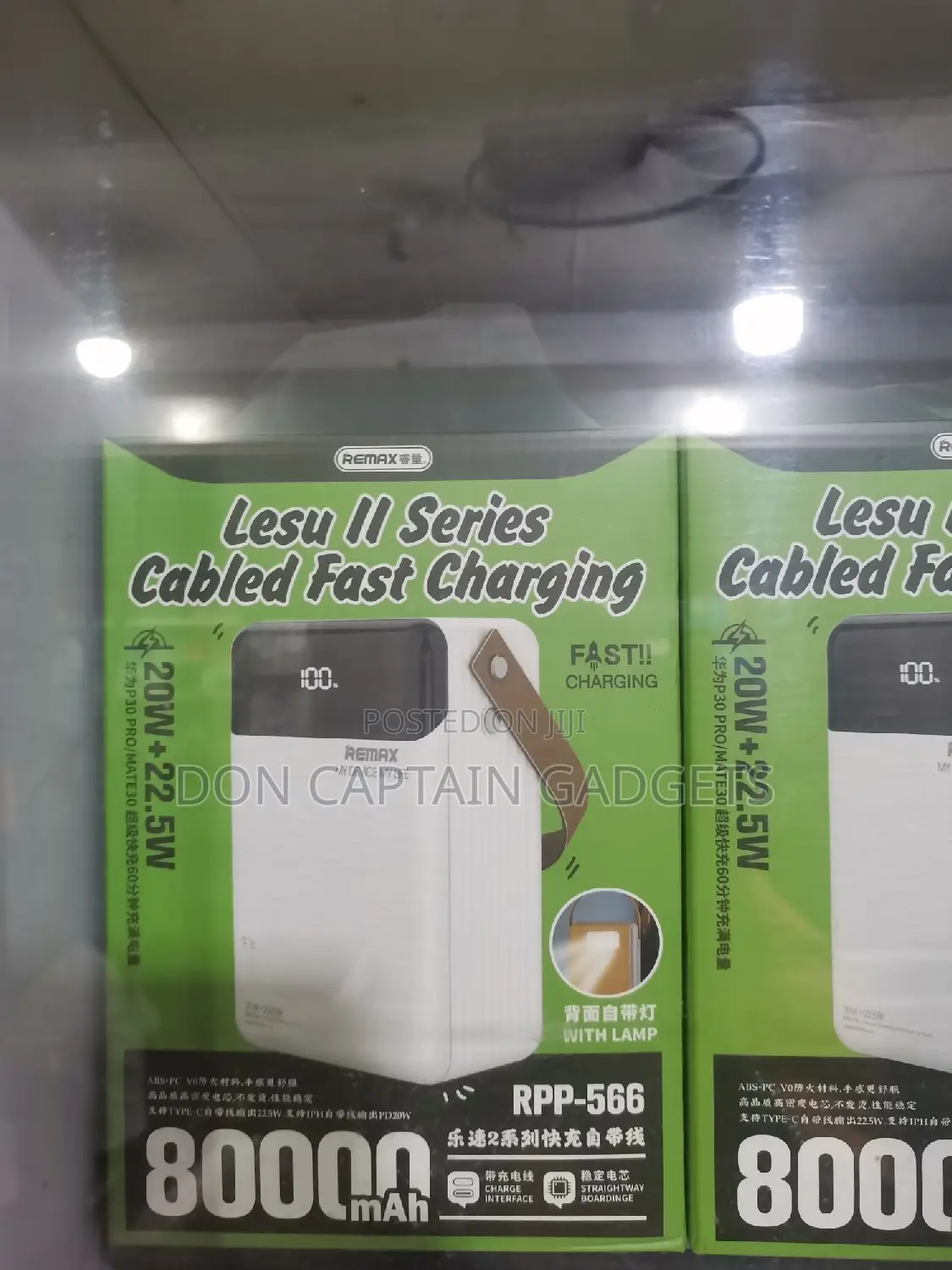 Remax 80000mah 22.5w Power Bank RPP-566