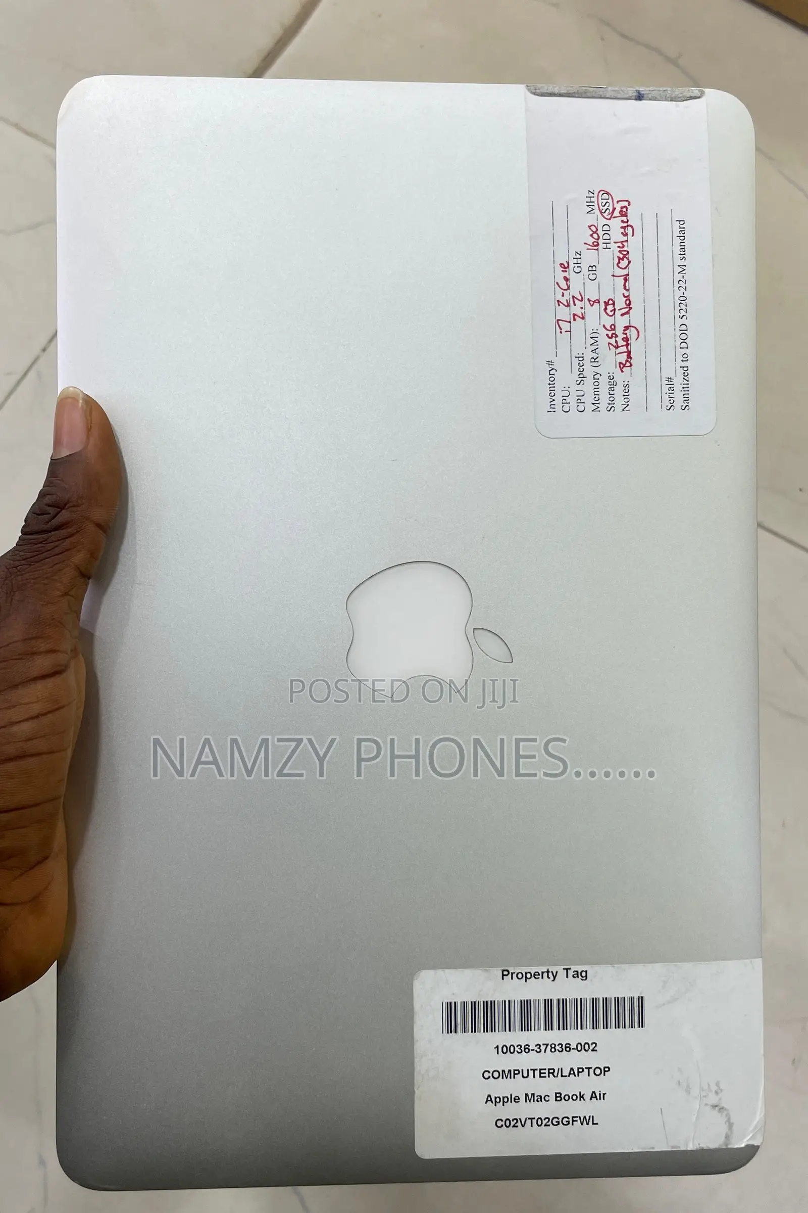 Laptop Apple MacBook Air 8GB Intel Core I7 SSD 256GB