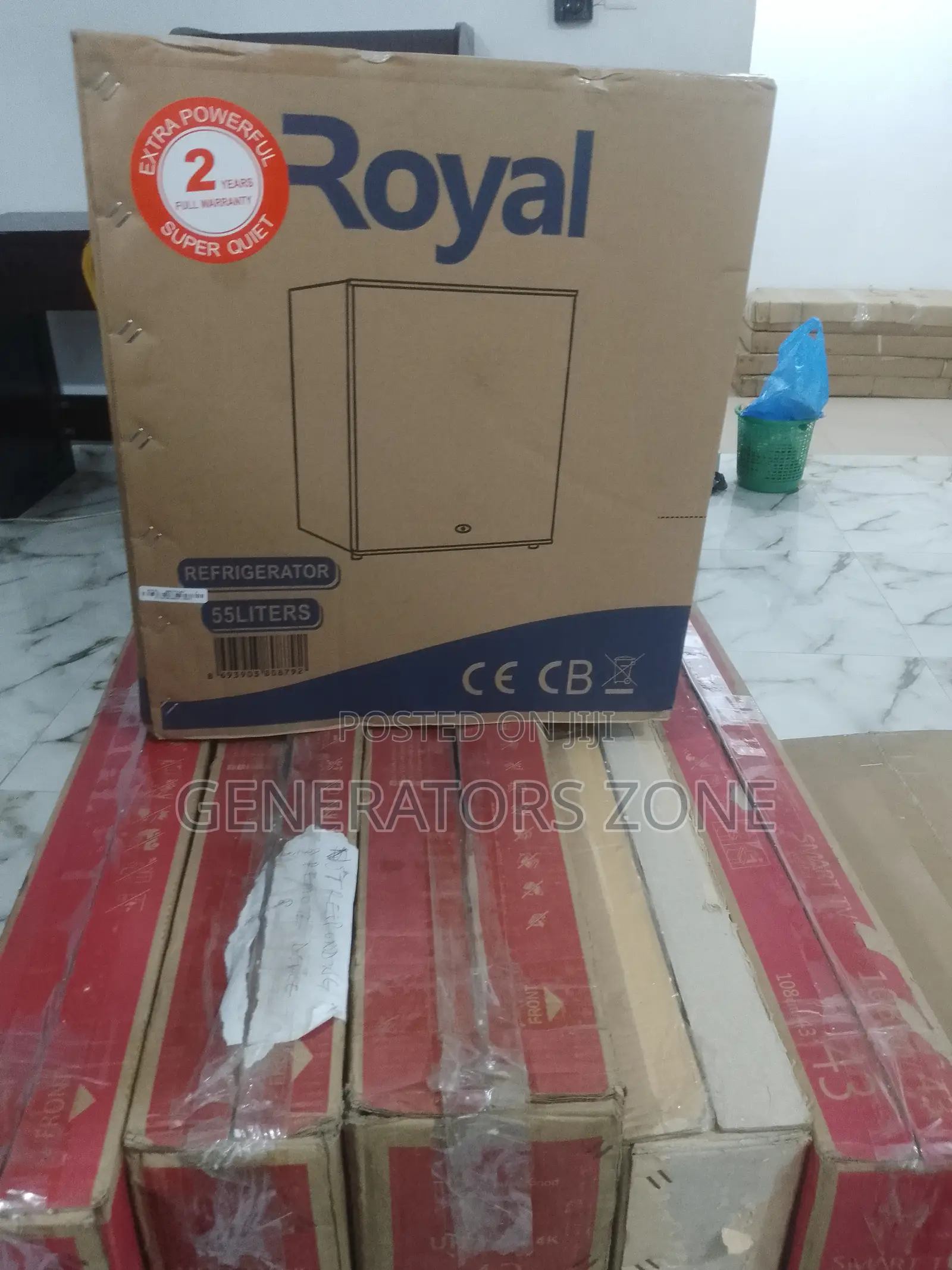 The Brand New Royal 45L Bedside Refrigerator Rref55bf