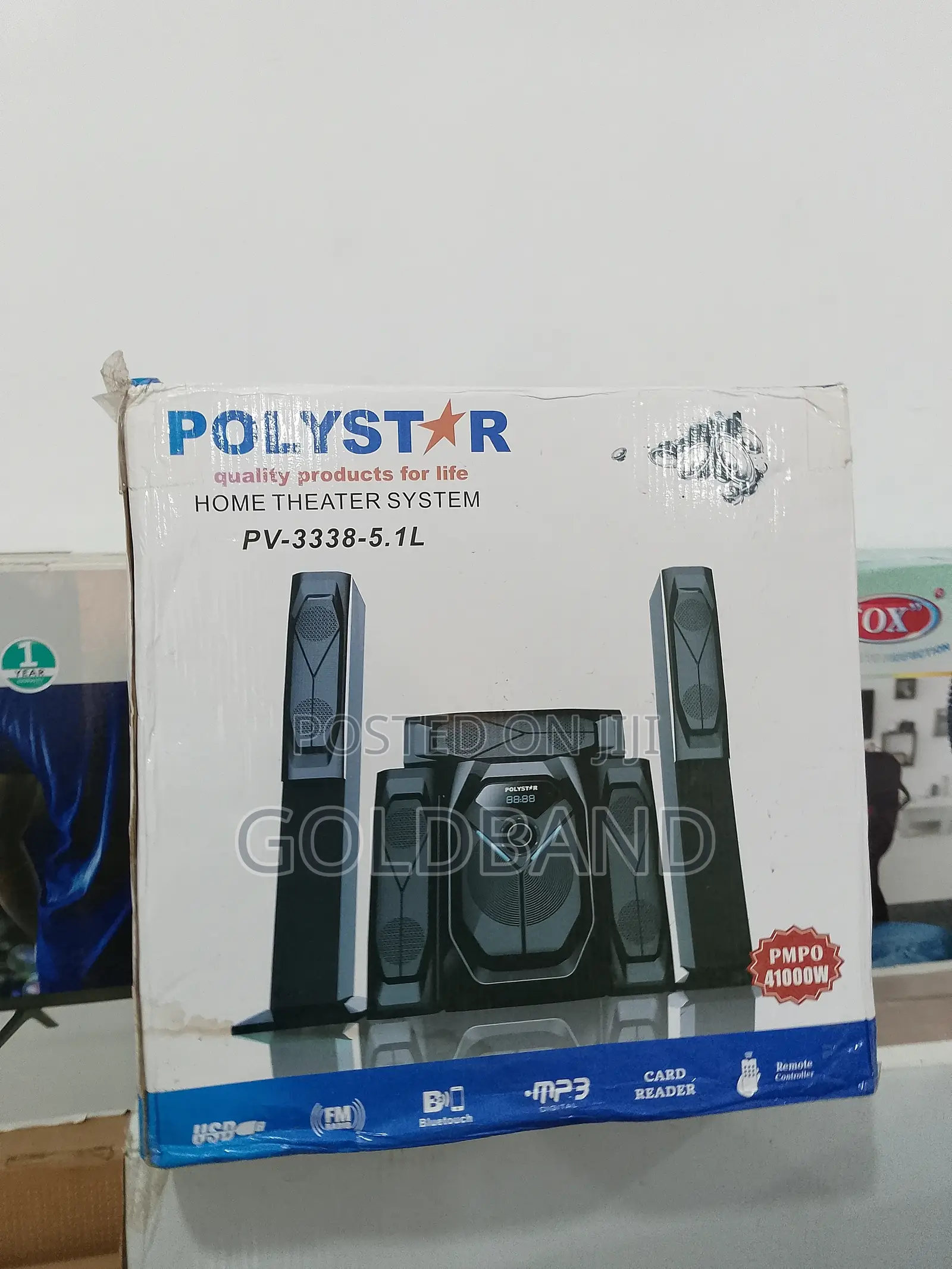 Very Strong Polystar Pv-3338-5.1l Sound Bar