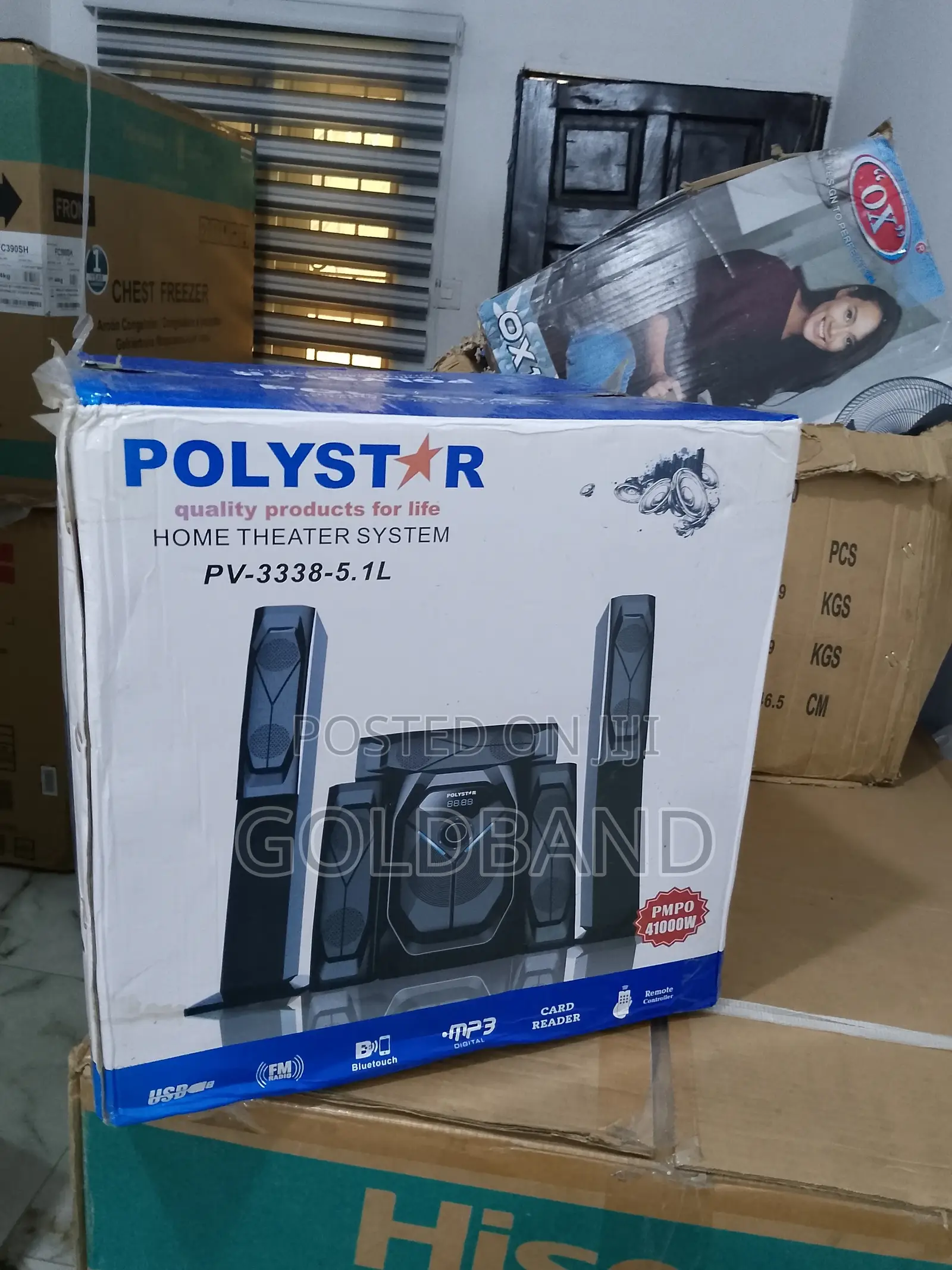 Most Effective Polystar Pv-3338-5.1l Sound Bar System