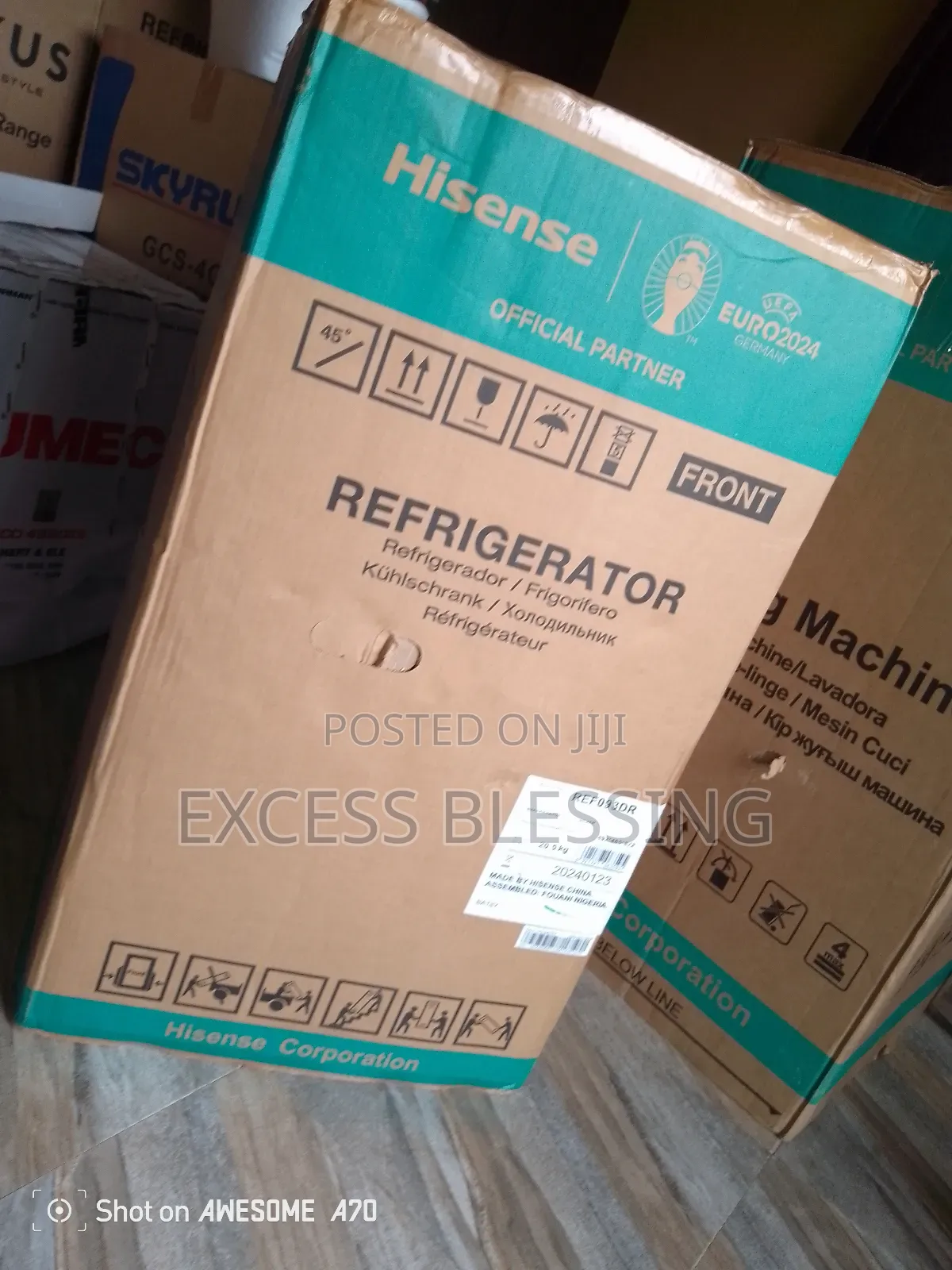 Brand New Hisense 90l Refrigerator Single Door_refo93dr
