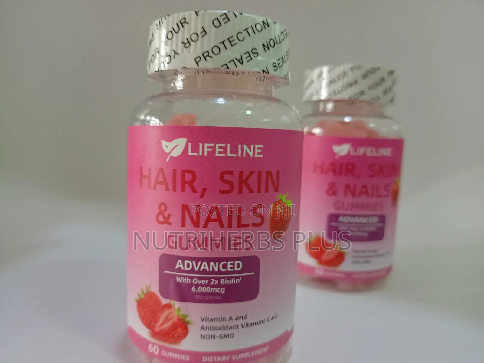Lifeline Hair, Skin and Nails Gummies: Firm and Healthy Skin