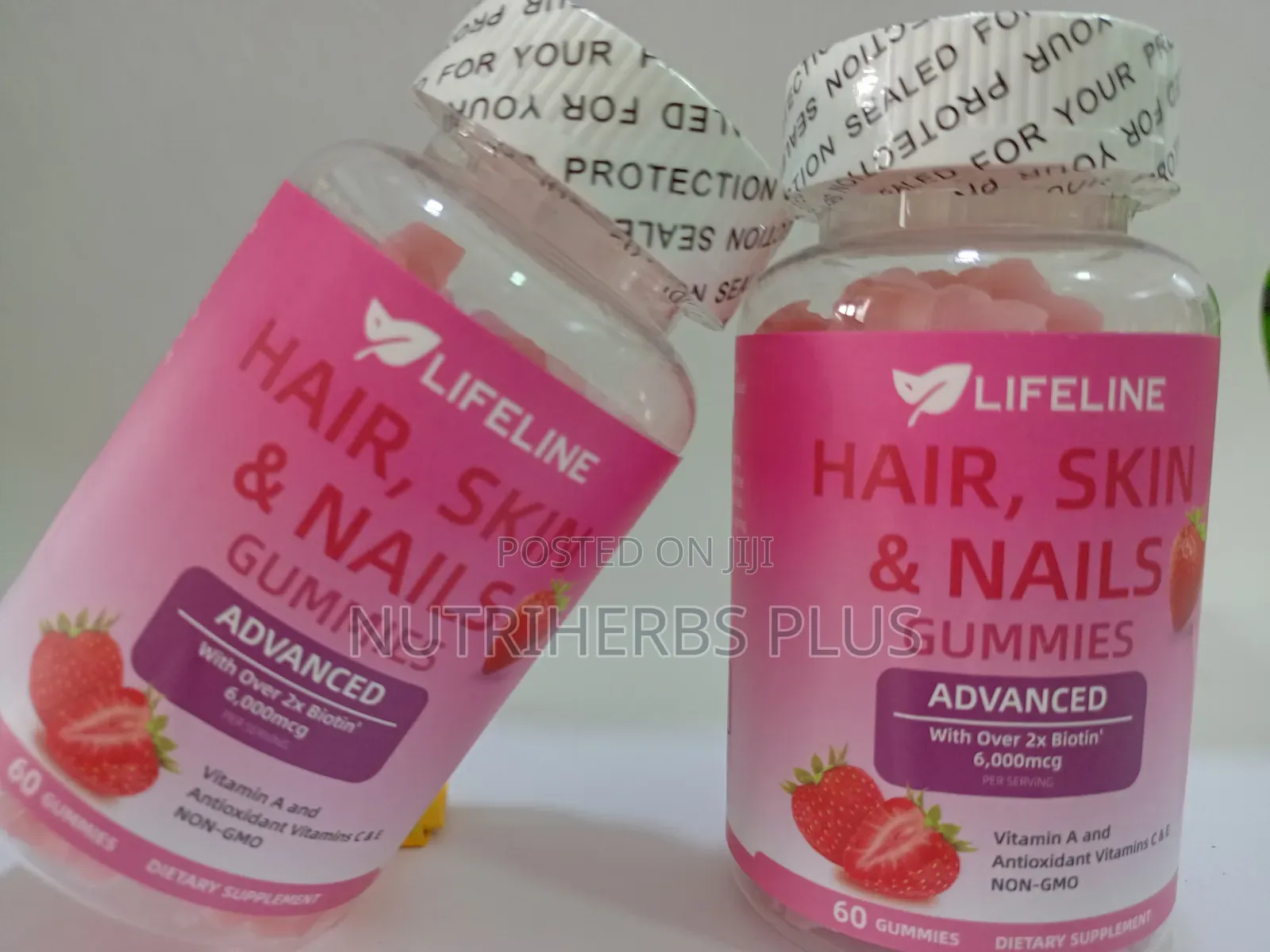 Lifeline Hair, Skin and Nails Gummies: Firm and Healthy Skin