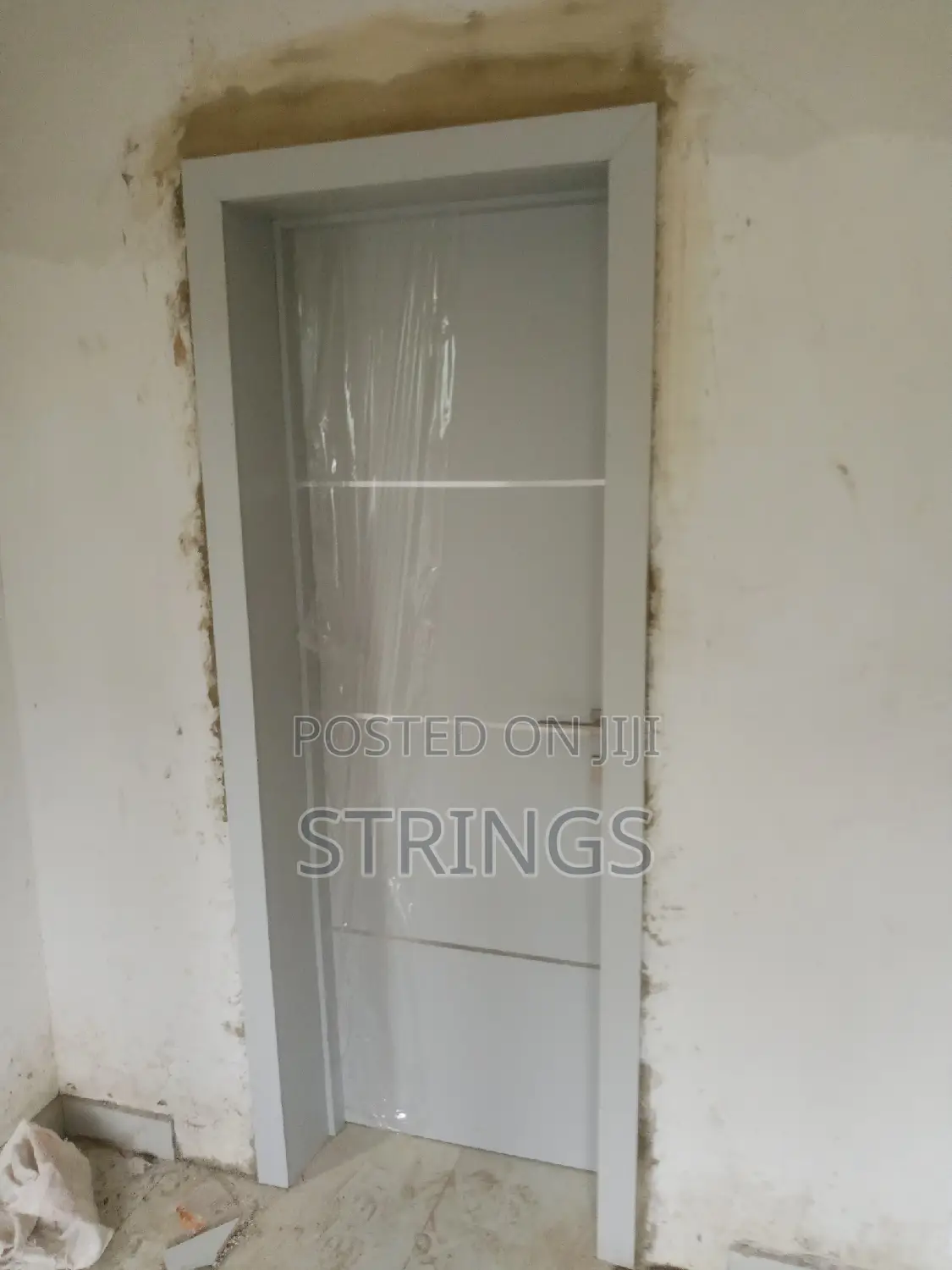 Cute Light Grey HDF Door