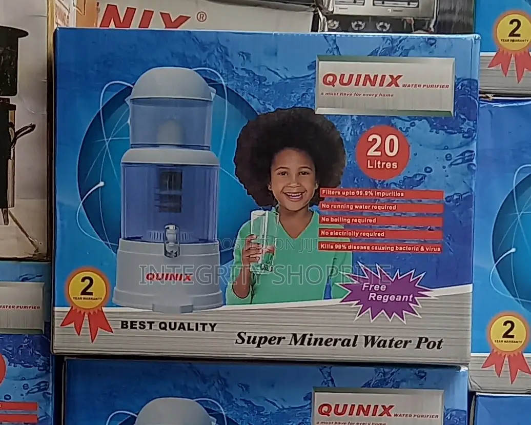 Quinix Water Purifier Filter Dispenser-20l+Akaline Phtester