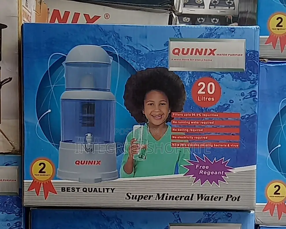 Quinix Water Purifier Filter Dispenser-20l+Akaline Phtester
