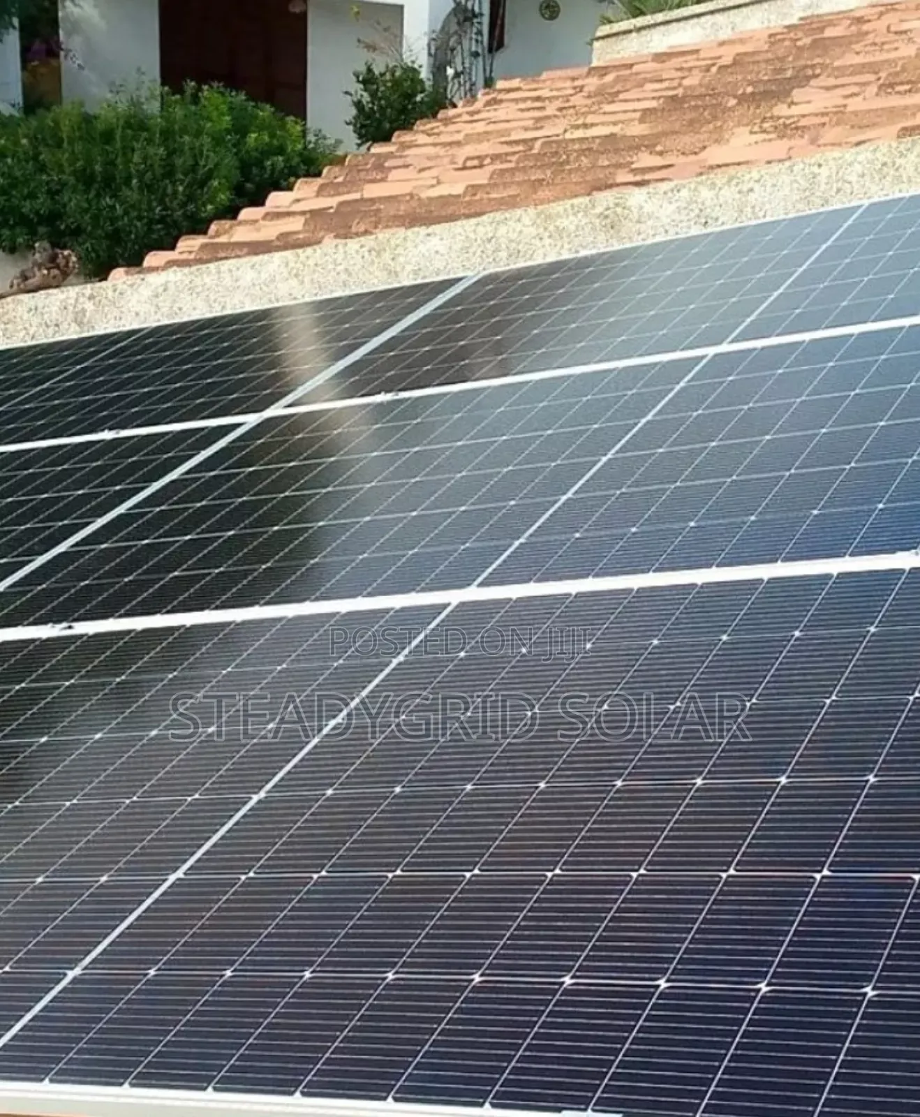Neatly Installed 5kva Inverter Setup With (4) Dry Cell Batte