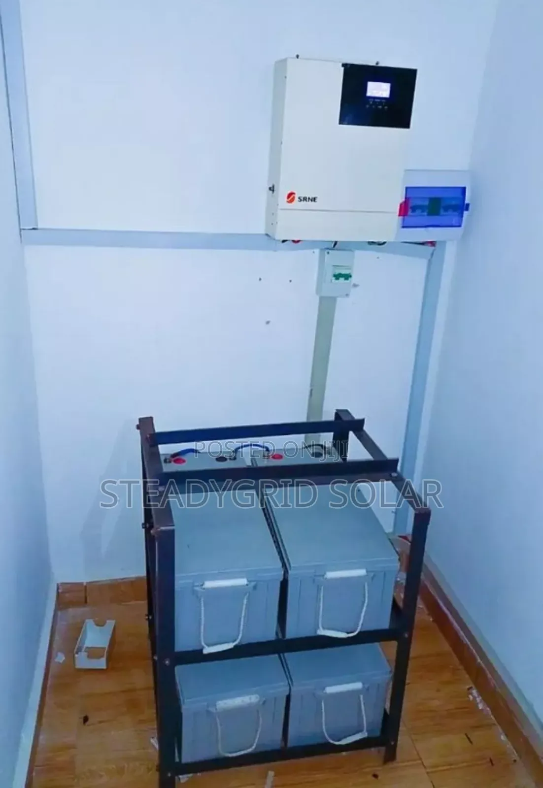 Powerfully Installed SRNE 5kva Solar Hybrid Inverter System