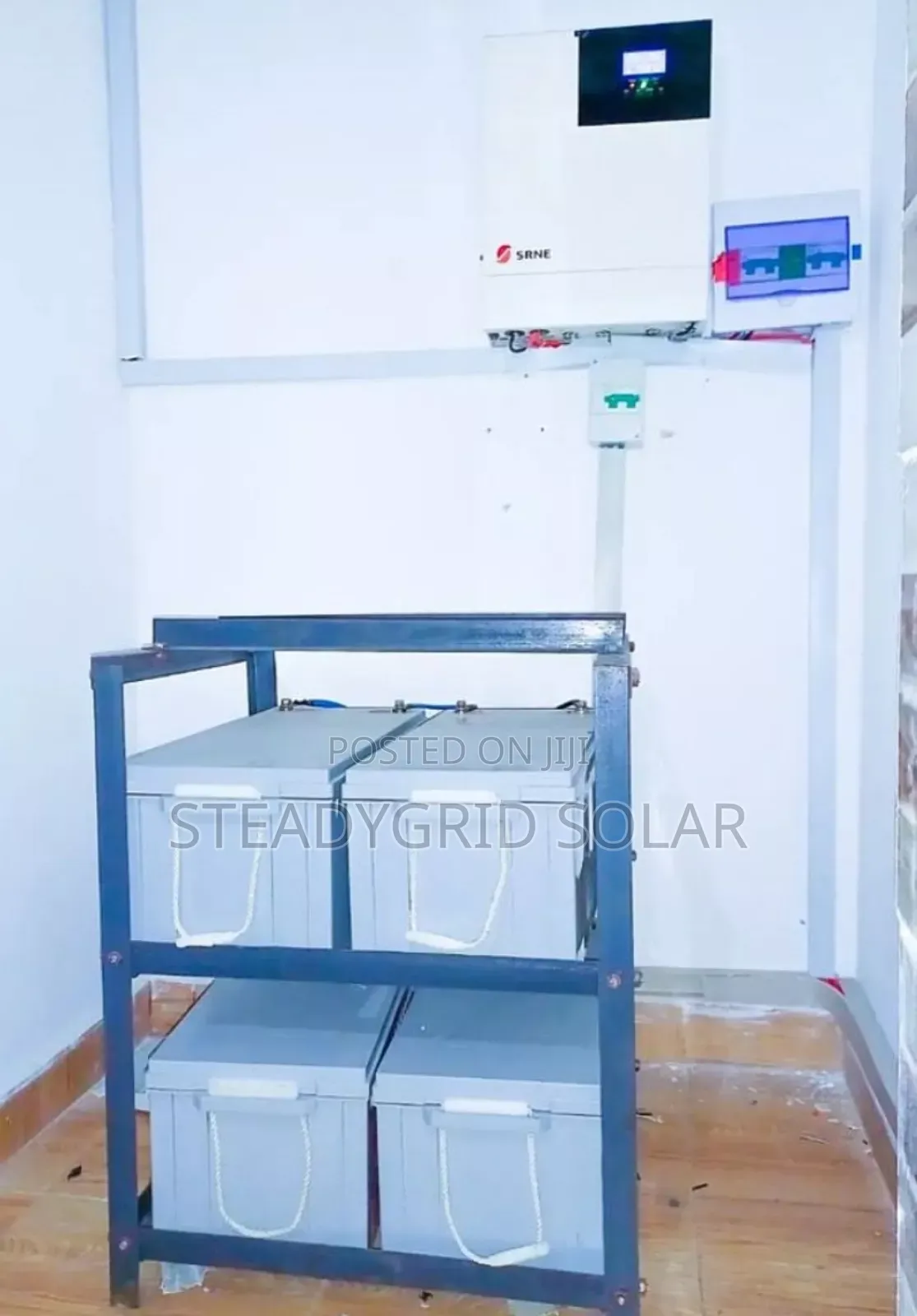 Powerfully Installed SRNE 5kva Solar Hybrid Inverter System