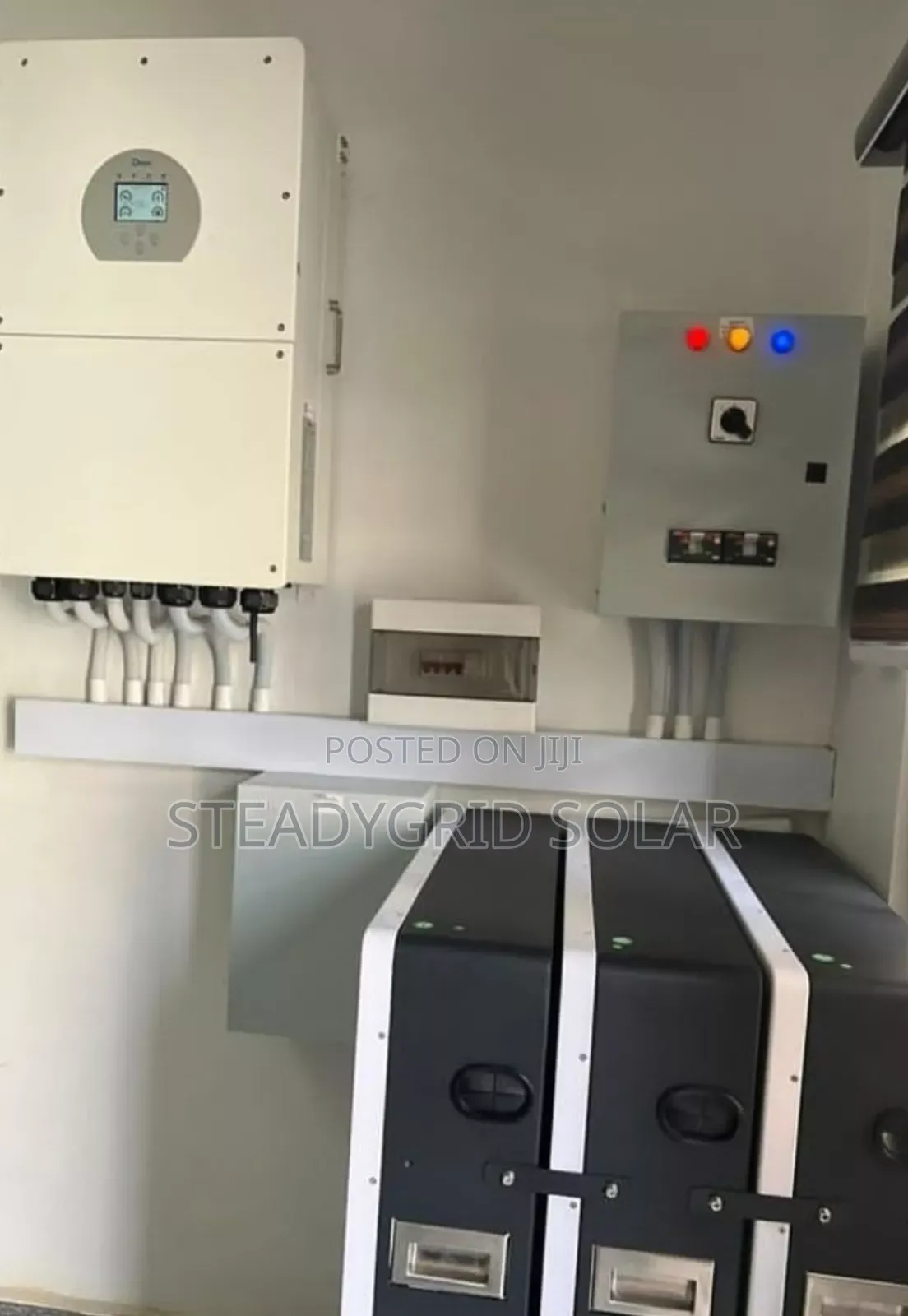 Highly Powerful 20kva DEYE INVERTER 45kwh Lithium Battery