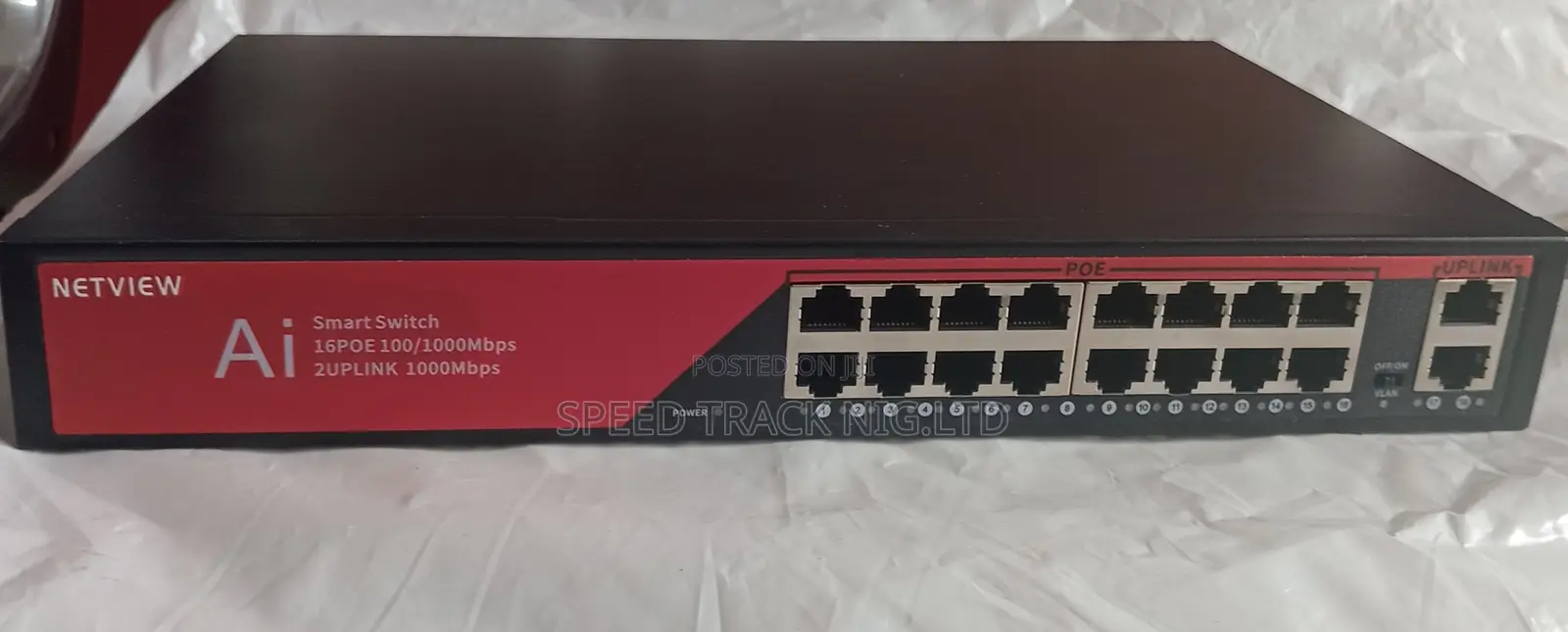 Netview 16-Port Gigabit Poe Switch