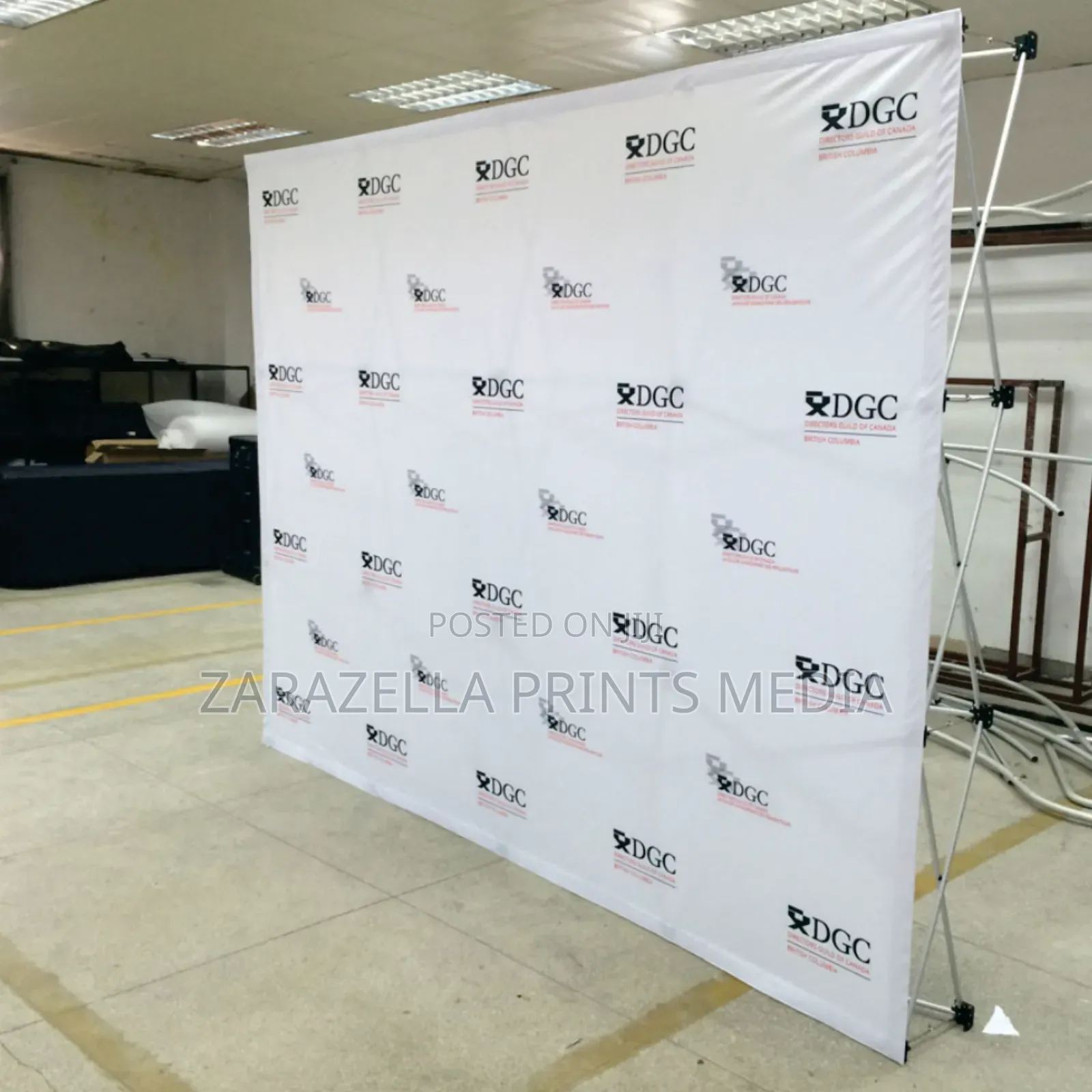 Pop-Up Backdrop for Red Carpet Events
