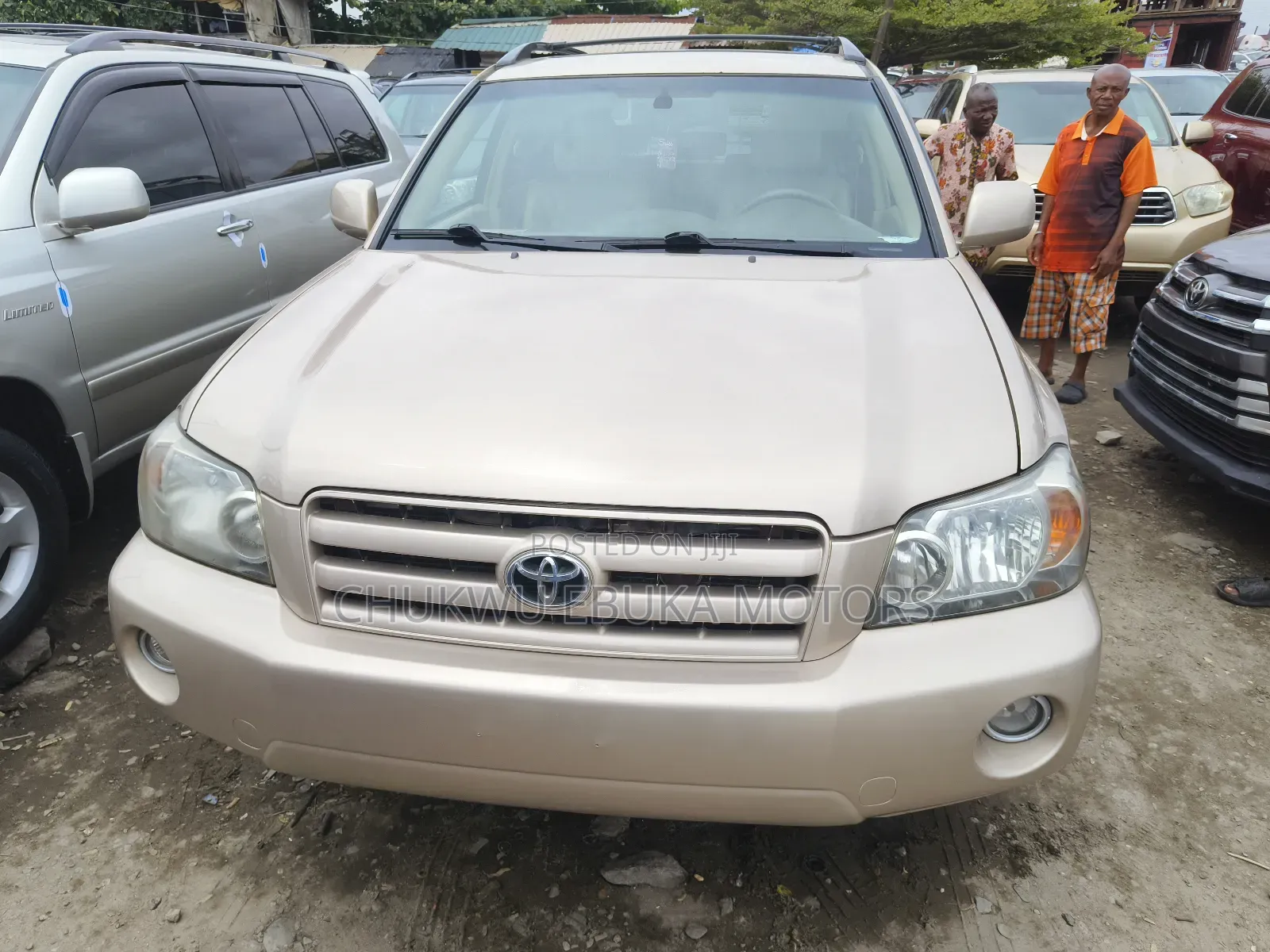 Toyota Highlander Limited V6 2006 Gold