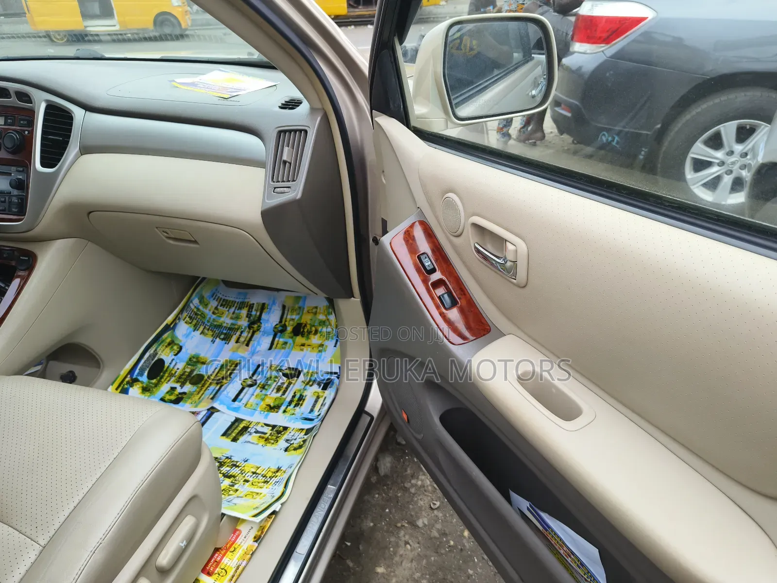 Toyota Highlander Limited V6 2006 Gold