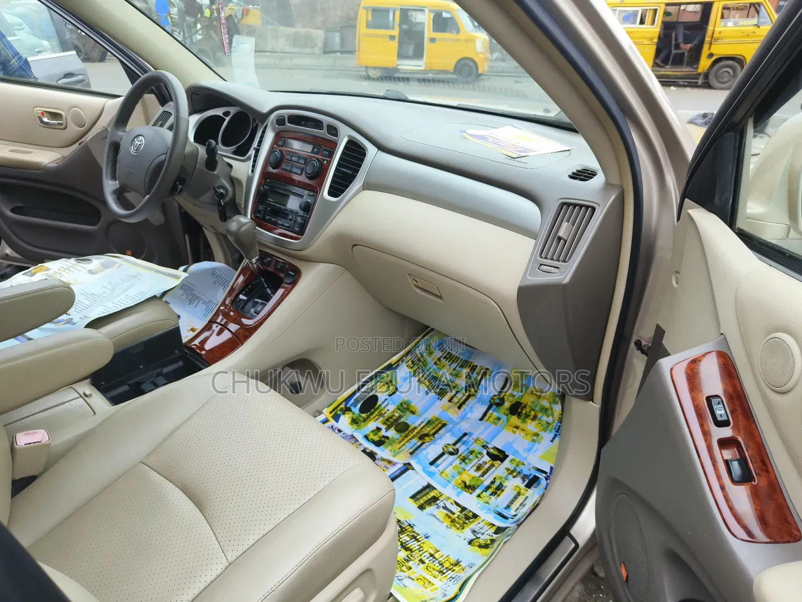 Toyota Highlander Limited V6 2006 Gold