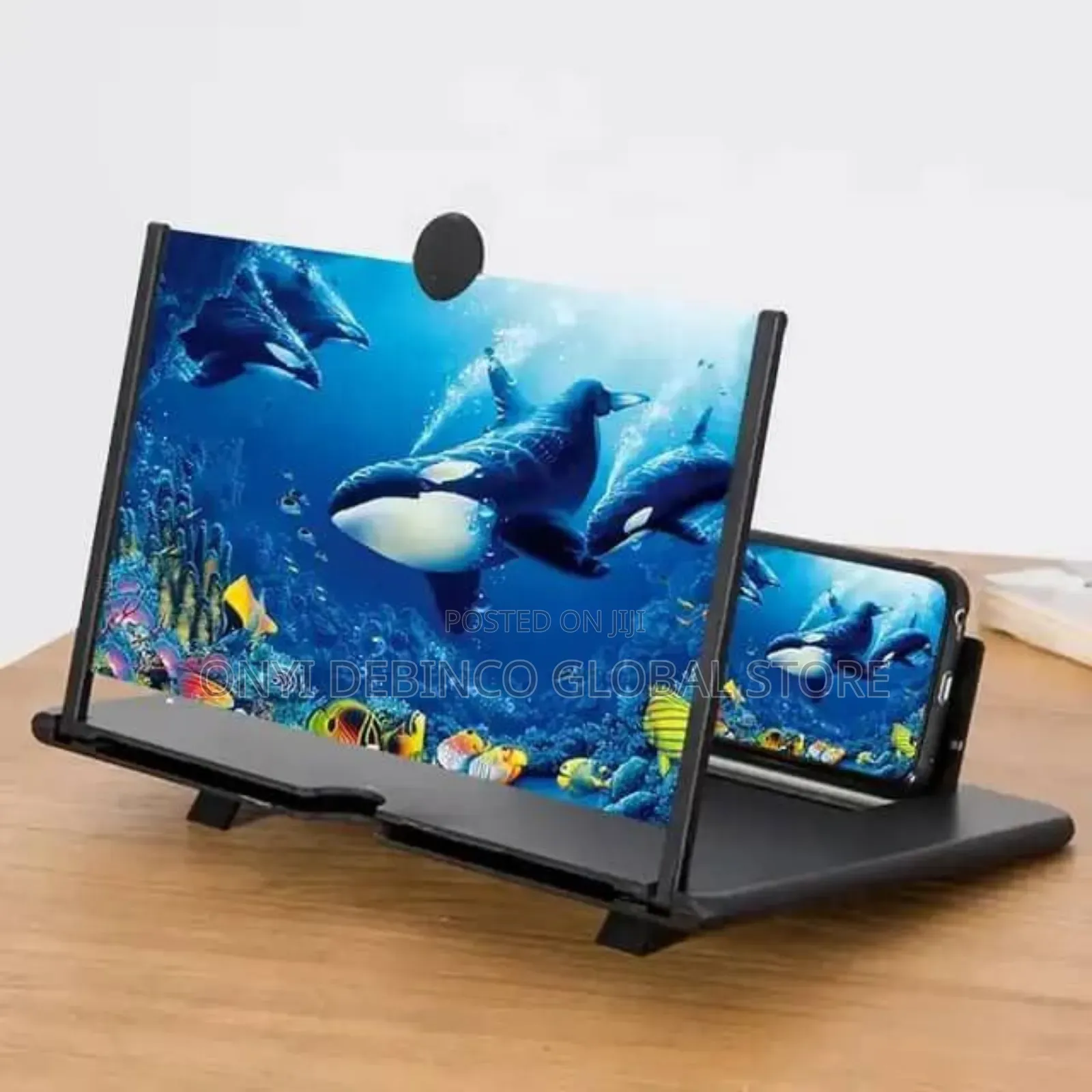 3D Mobile Phone Screen Magnifier HD Video Amplifier Stand