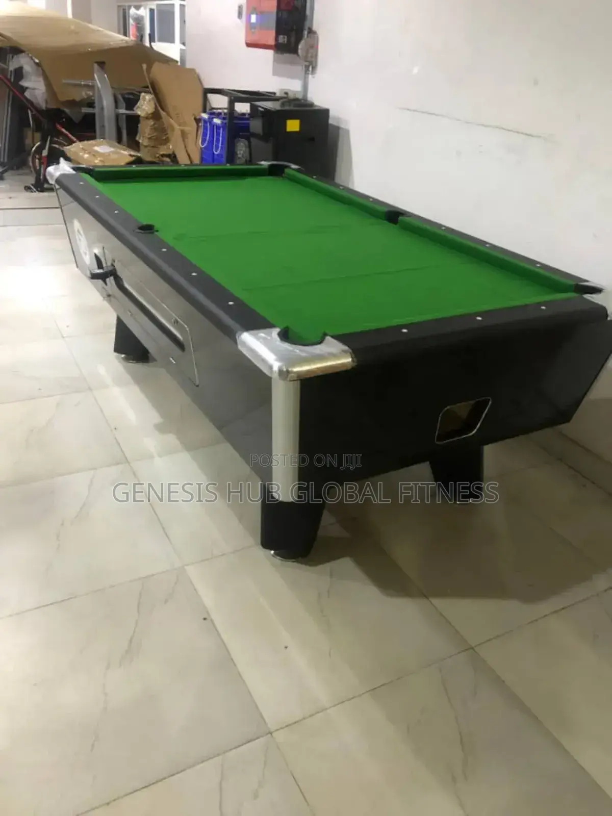 Foreign Standard Marble and Coin Snooker Board