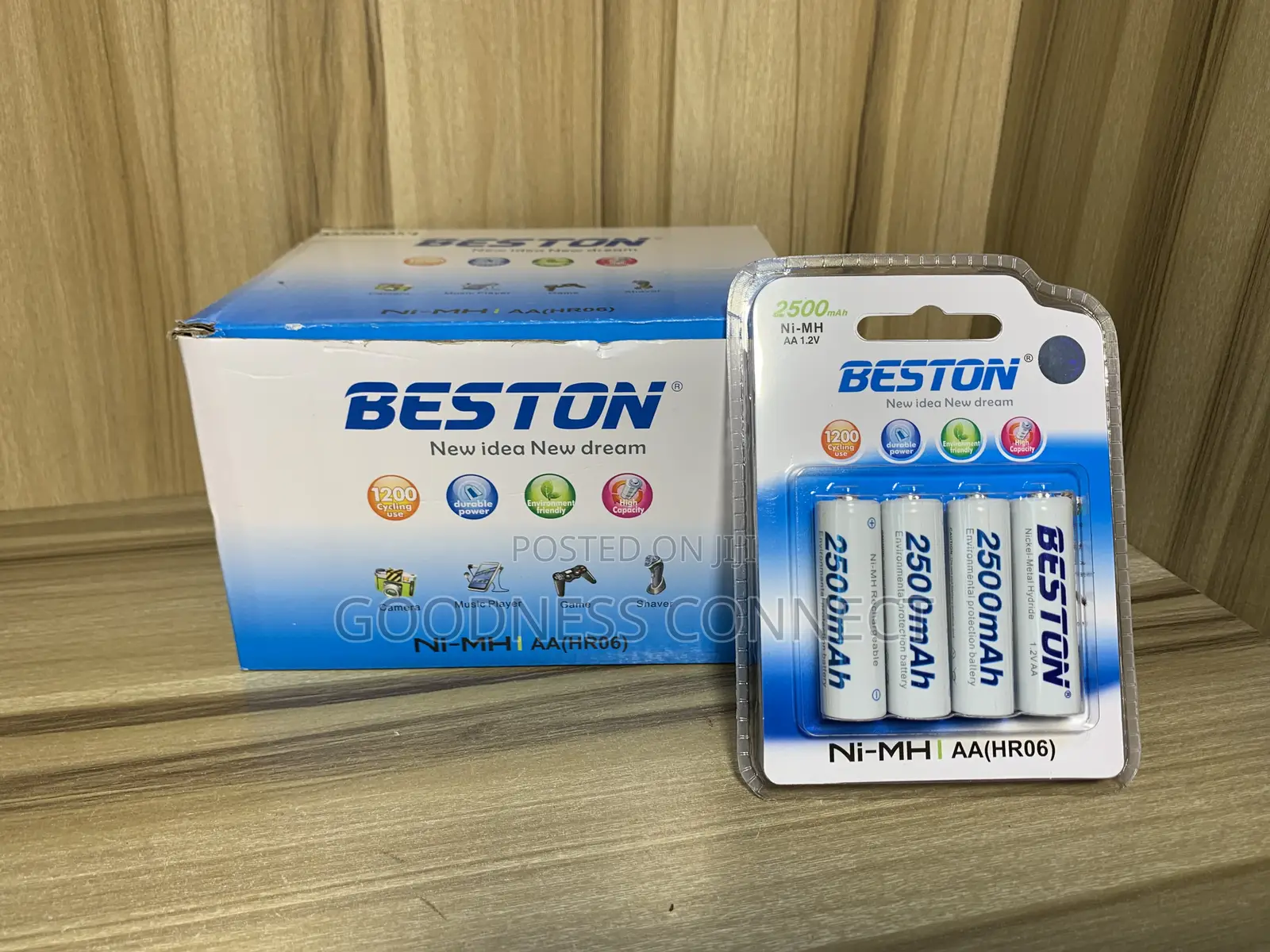 Beston Rechargeable 2a Battery 2500mah