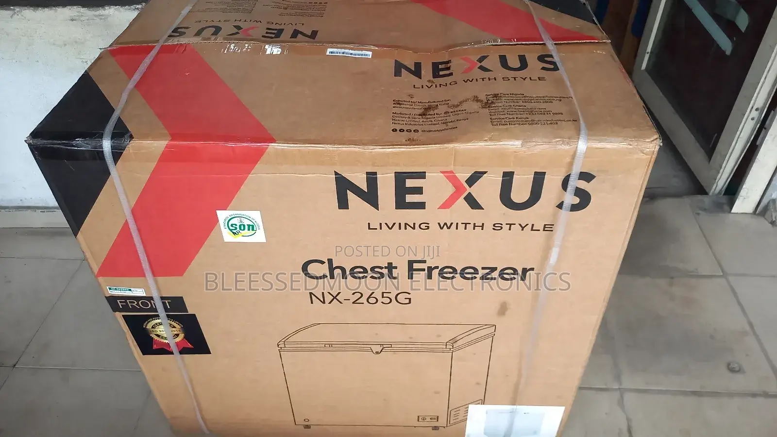 Nexus Inverter Chest Freezer 265L for Ice Blocks 3 Years W