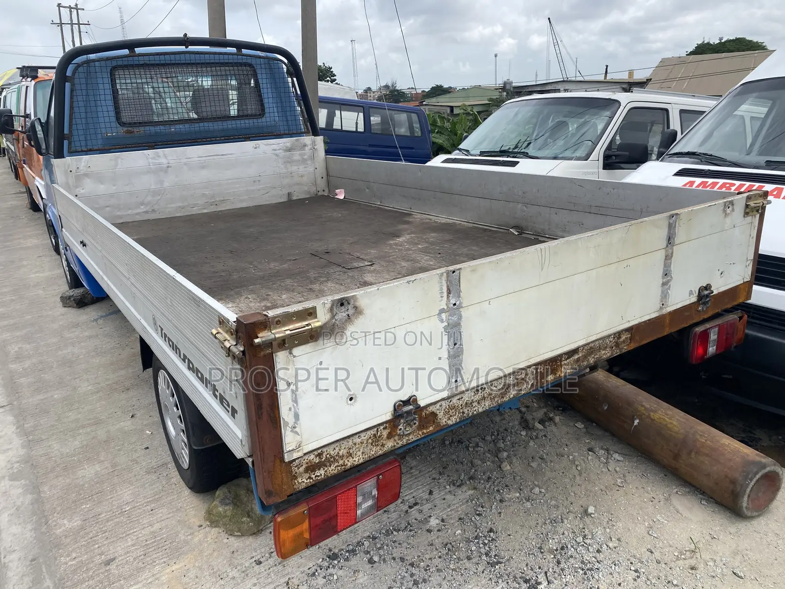 Volkswagen Pickup Truck Blue