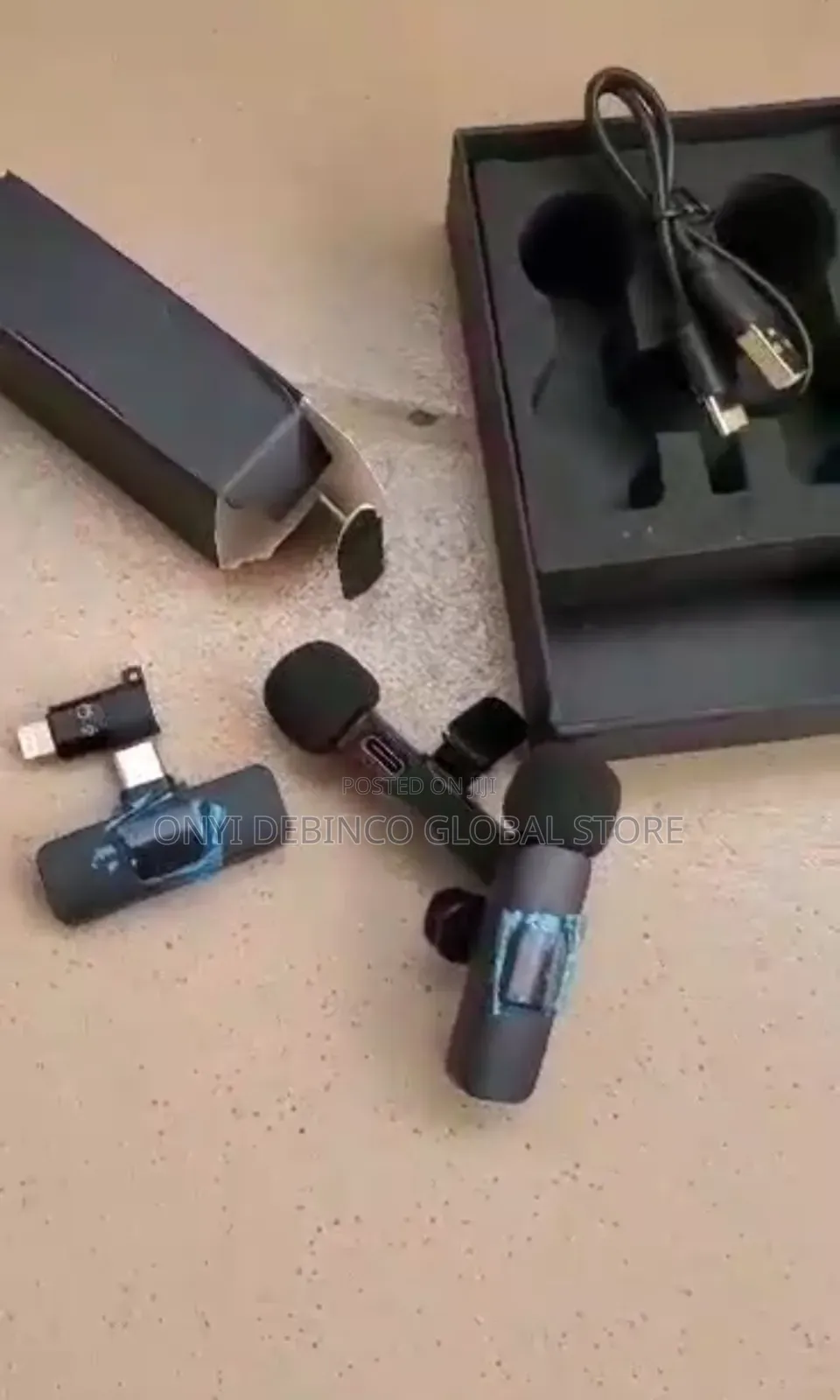 3 In1 Wireless Lapel Microphone Type-C Android Phone/ iPhone