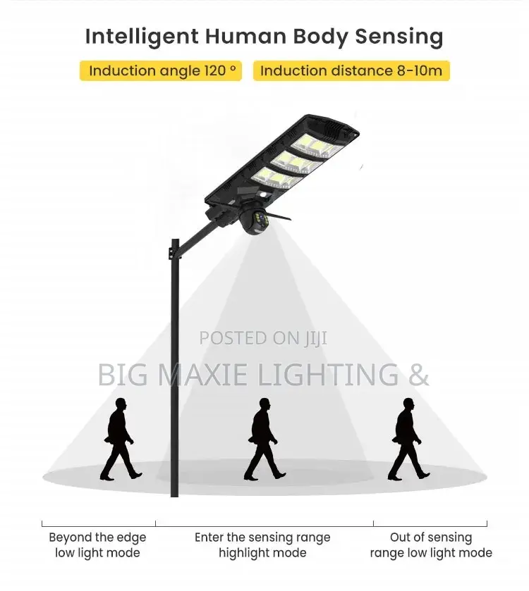 Solar Street Lamp With 3 MP Camera