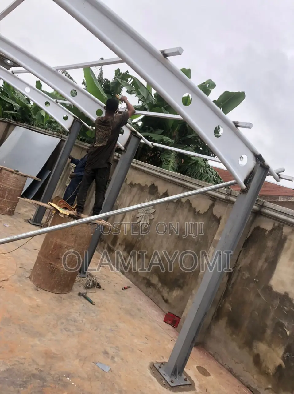 Danpalon Carport With Hbeam