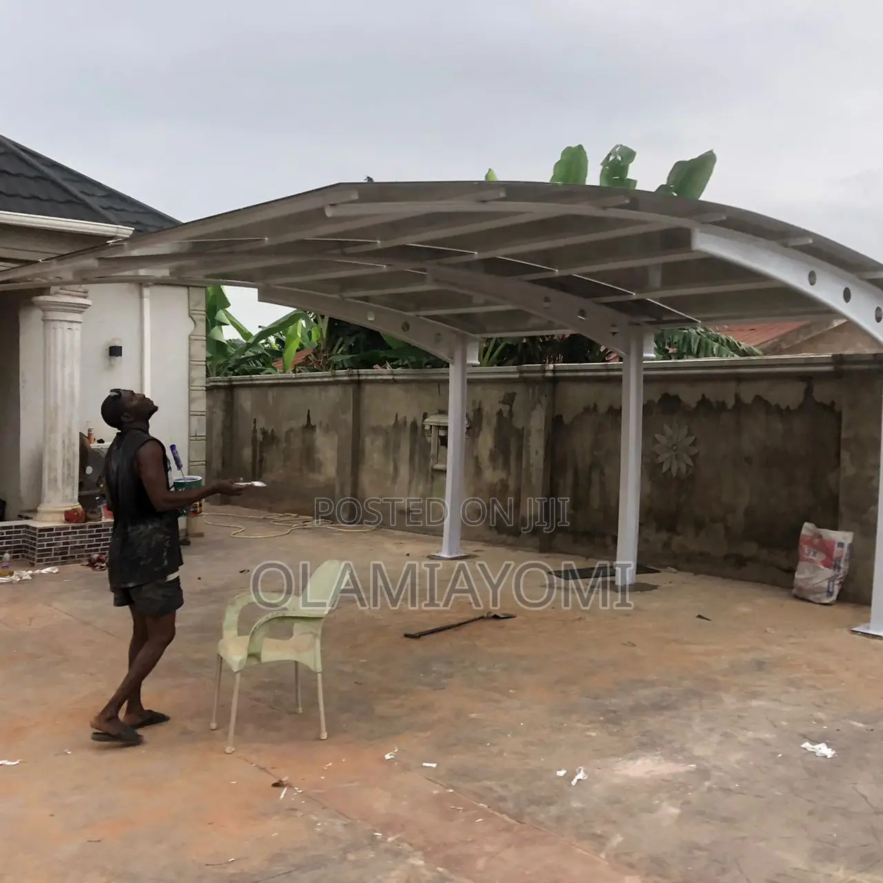 Danpalon Carport With Hbeam