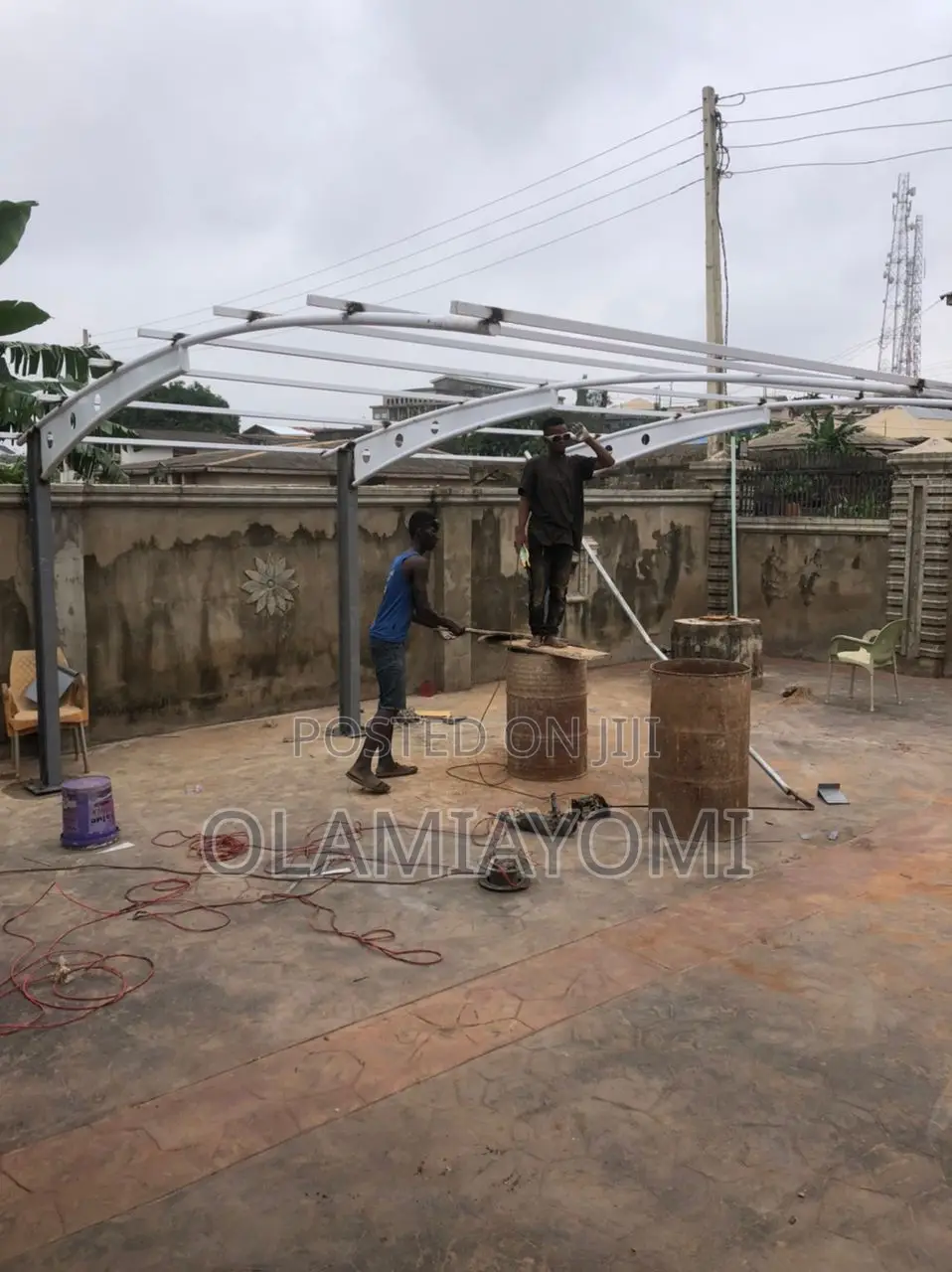 Danpalon Carport With Hbeam