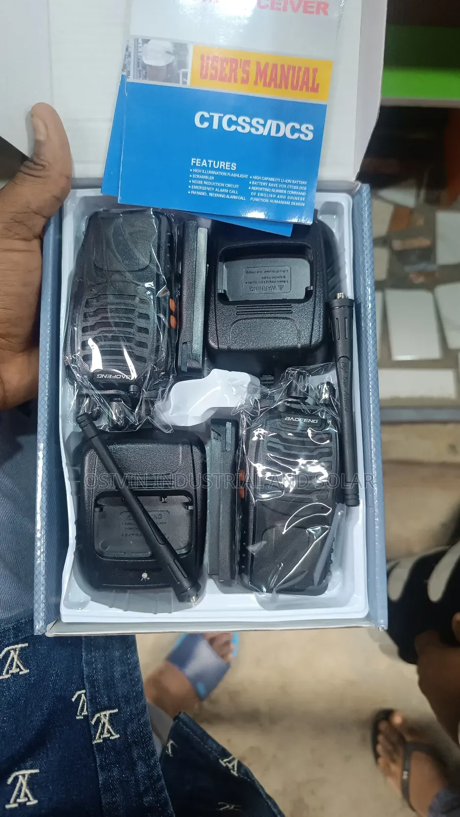 Baofeng Walkie Talkie Portable Two Way Radio