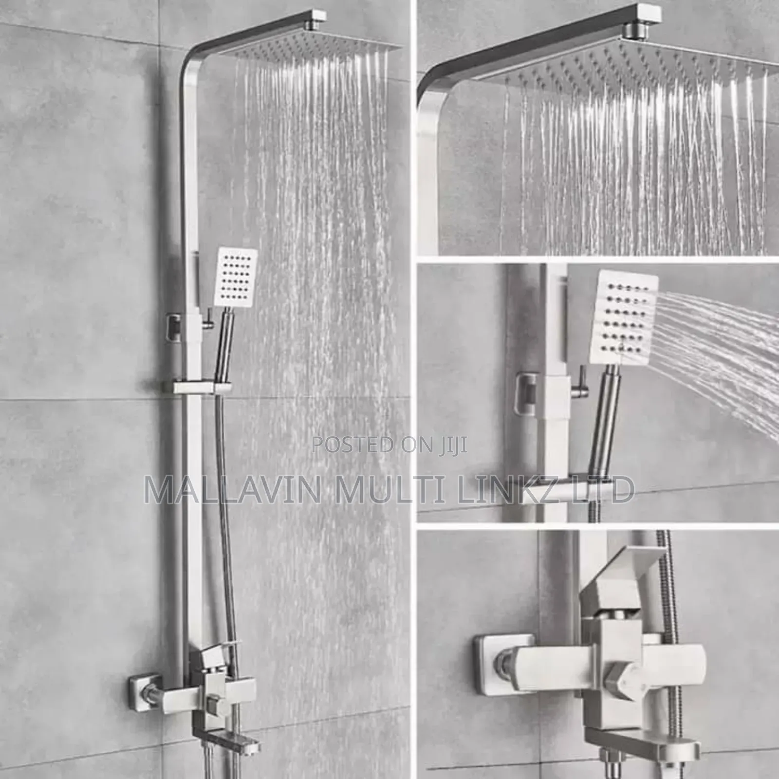 304 Heavyguage Antirust Standing Showers